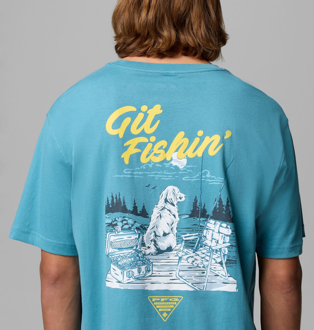MEN'S WALDO DOG BR PFG SS TEE | 430 | L 6