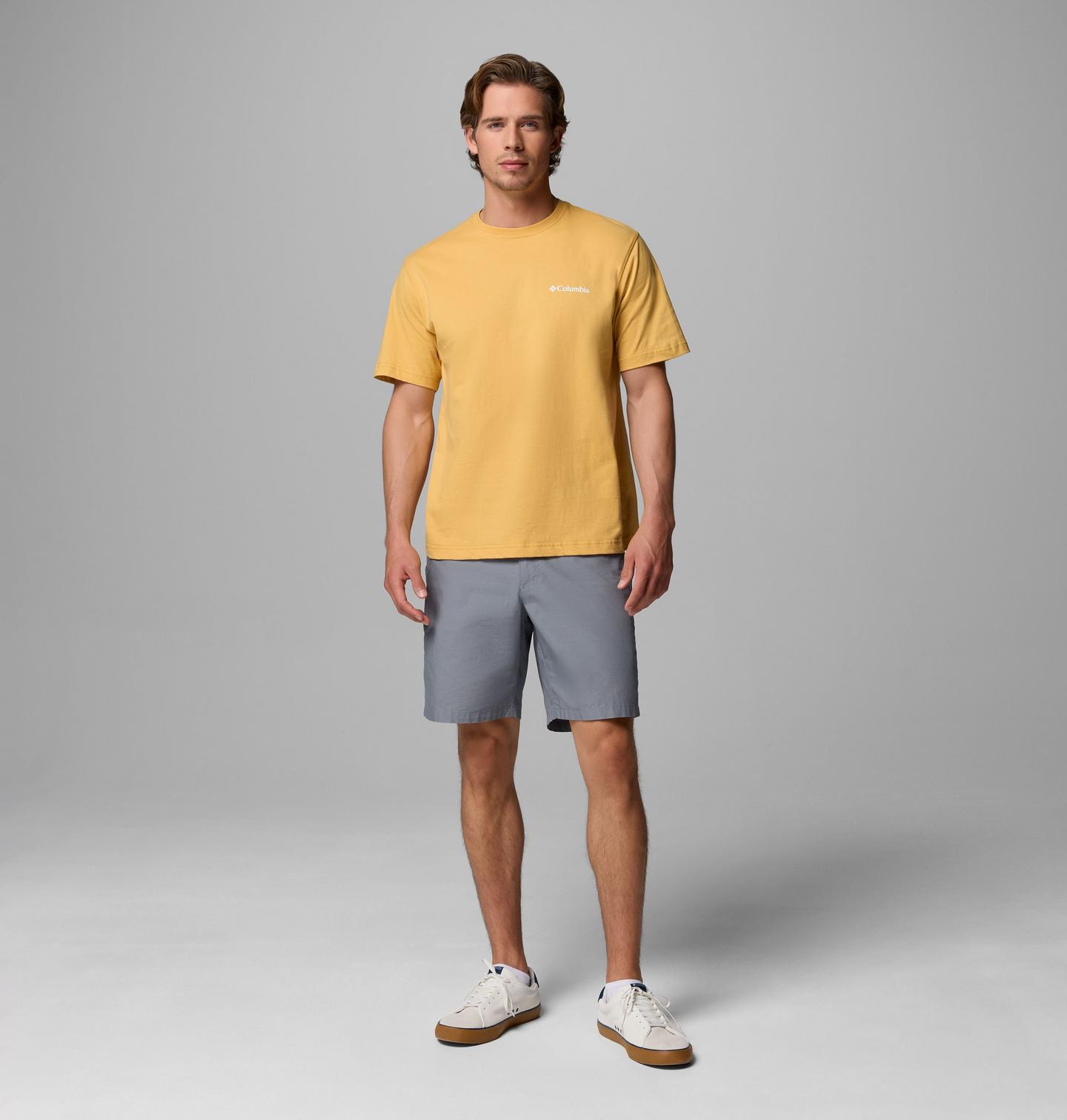 Мужская футболка Columbia Willie Bear CSC Short Sleeve, цвет: Горчичный — фото 2