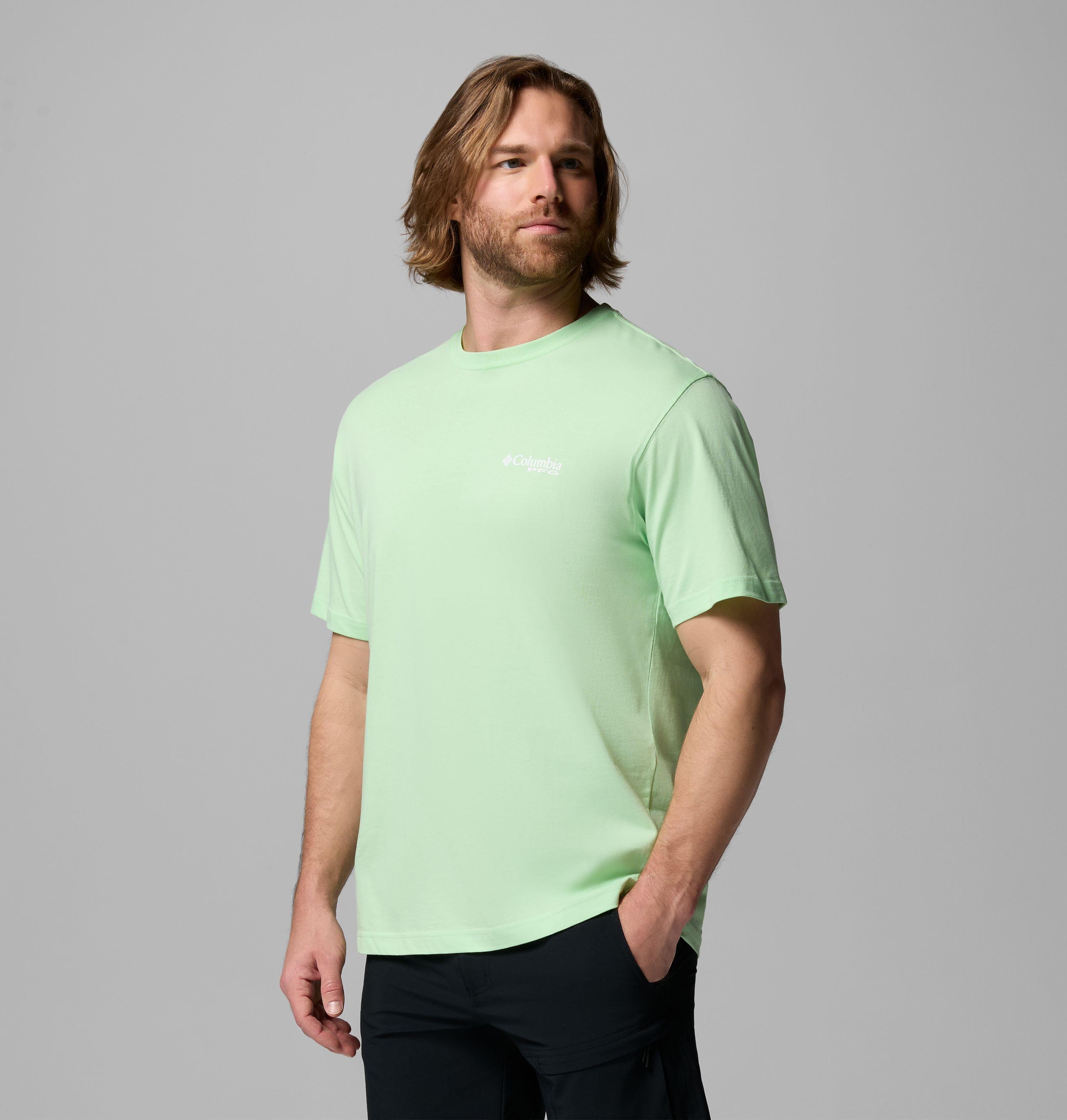 MEN'S NEON MAHI MAHI BR PFG SS TEE | 372 | S 4