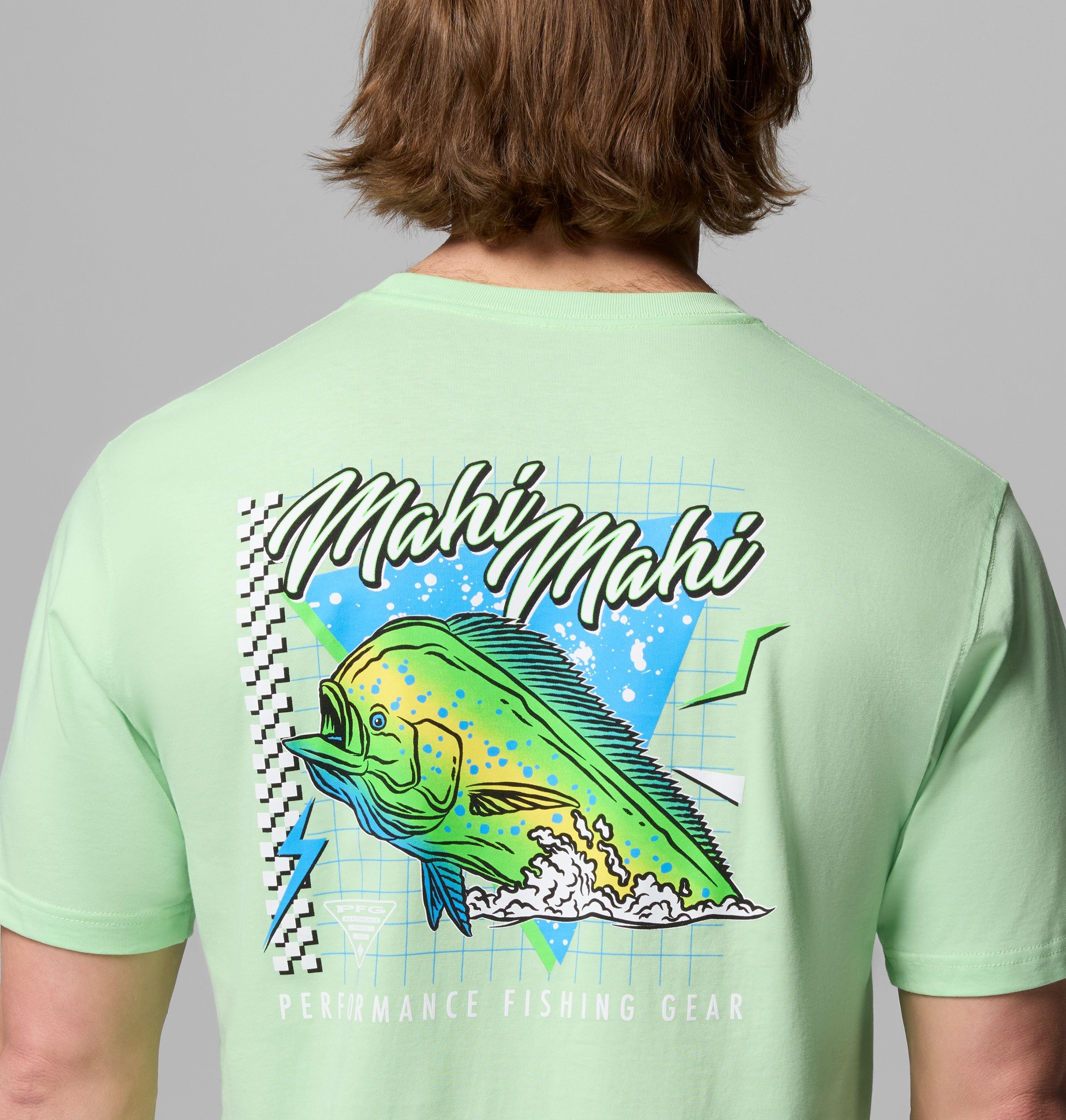 MEN'S NEON MAHI MAHI BR PFG SS TEE | 372 | S 6