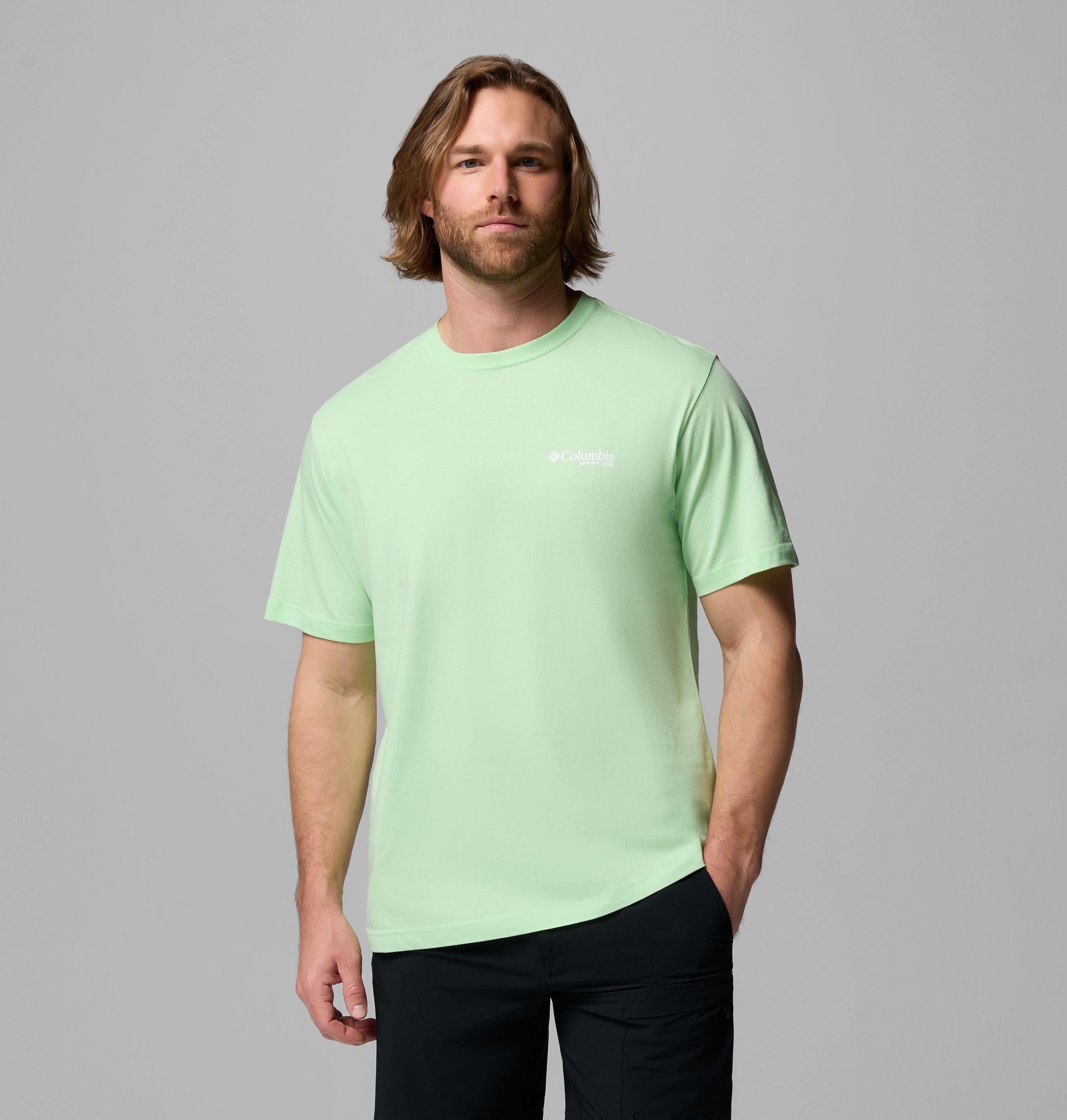 MEN'S NEON MAHI MAHI BR PFG SS TEE | 372 | S 3