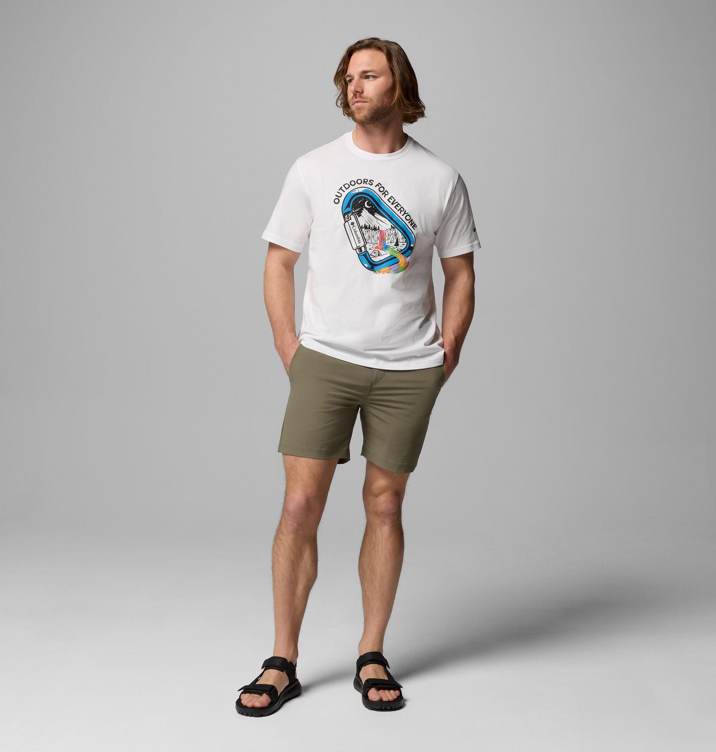 Мужская футболка Columbia Parks Pride CSC, цвет: Белый — фото 2