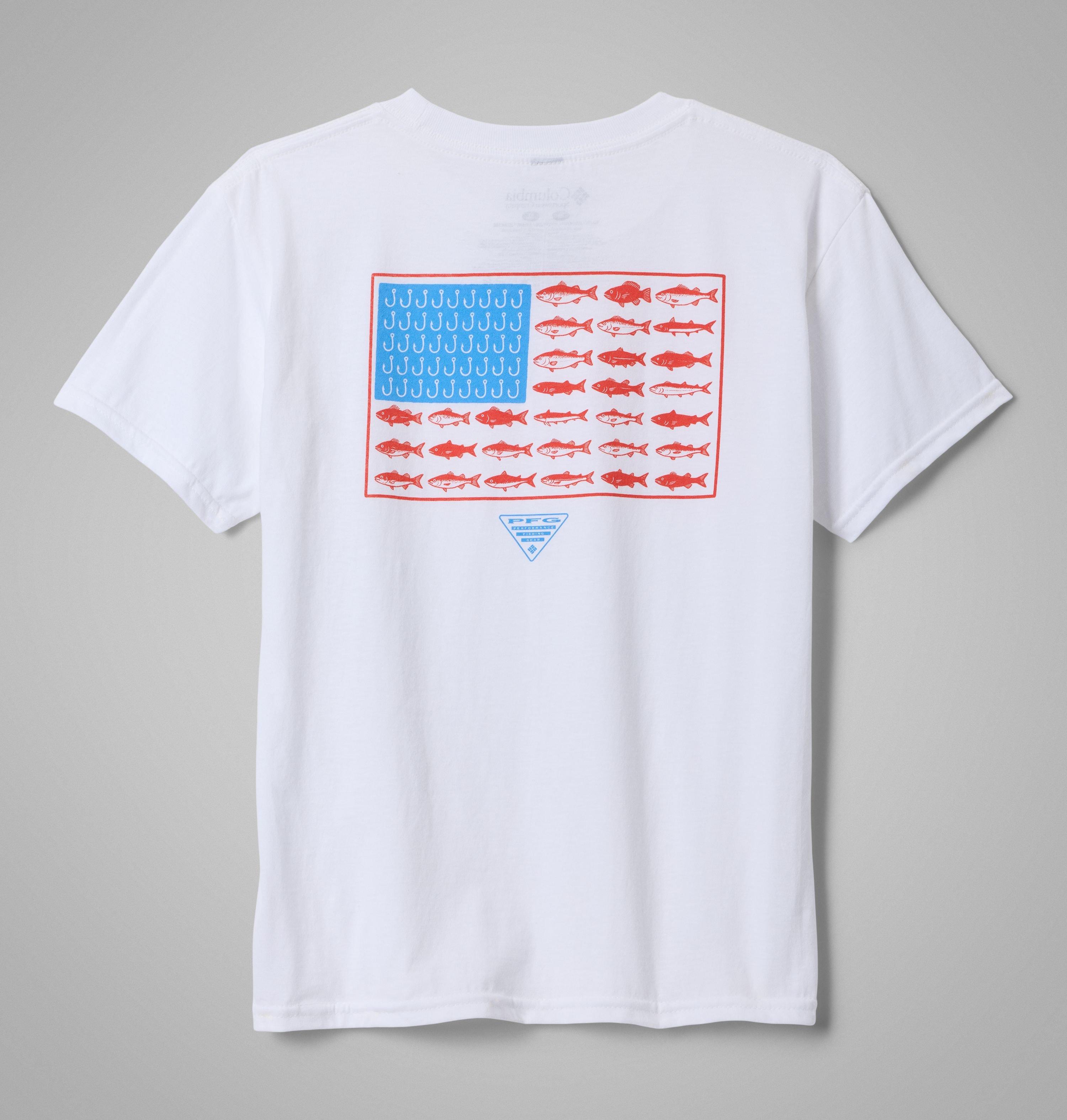 Kids' Hook Flag PFG Short Sleeve Tee | 100 | M 1
