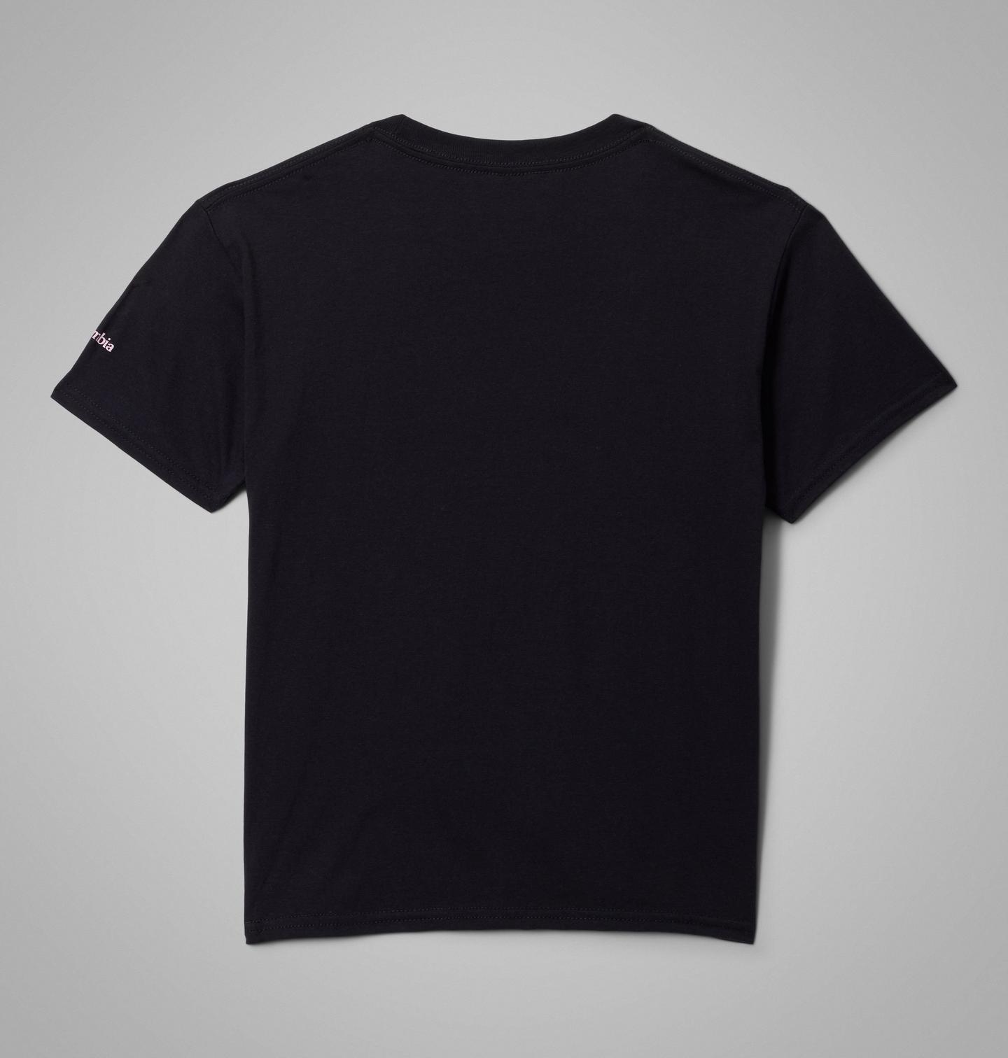 Детская футболка Columbia Crystalline Short Sleeve Graphic, цвет: Чёрный — фото 2