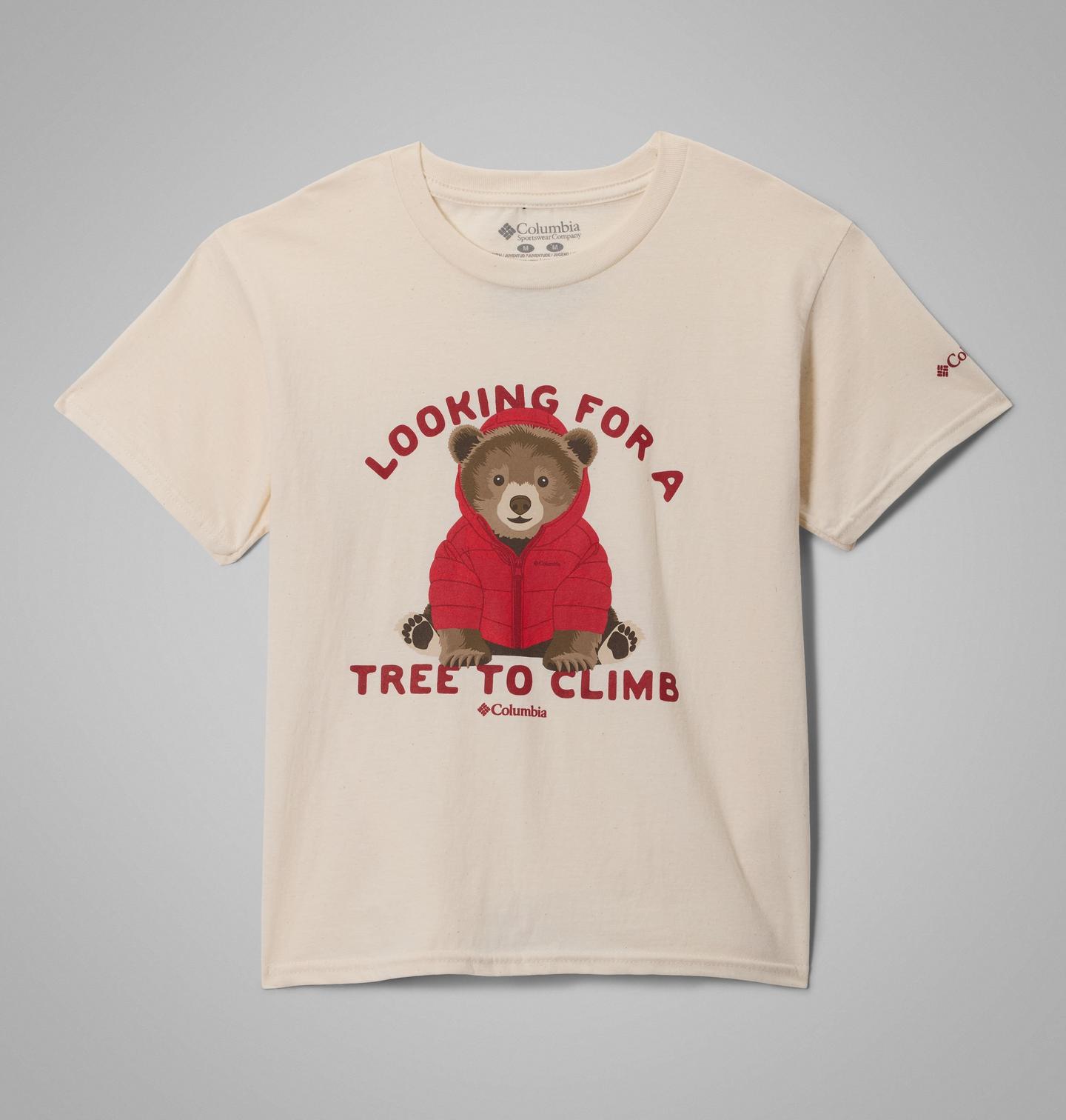Детская футболка Columbia Koda Bear CSC Short Sleeve, цвет: Меловой — фото 1