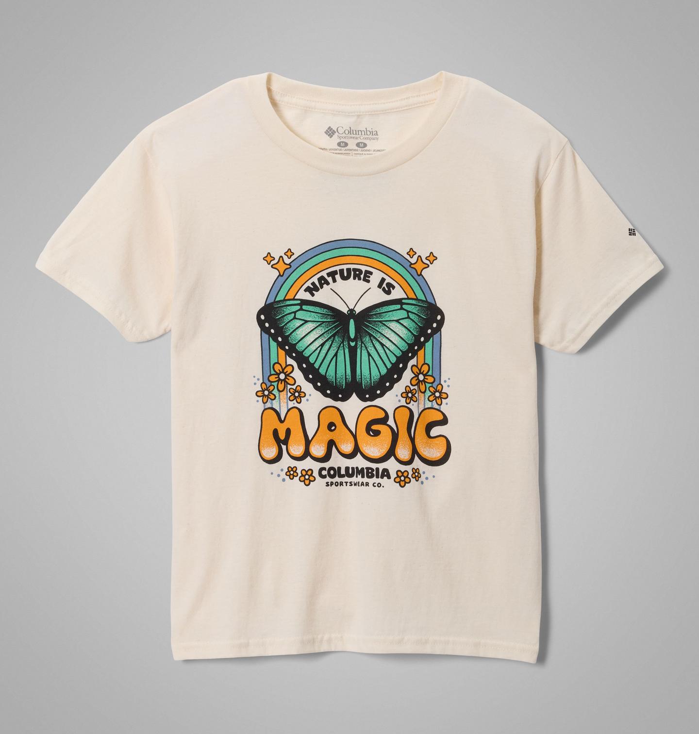 Детская футболка Columbia Morpho CSC Short Sleeve, цвет: Меловой — фото 1