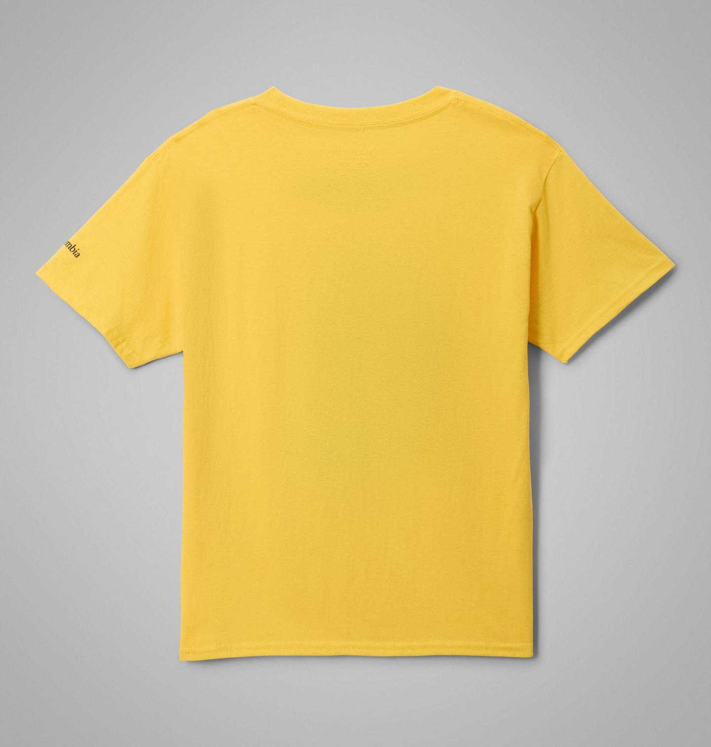 Детская футболка Columbia Sun Truck CSC Short Sleeve, цвет: Глубокий жёлтый — фото 2