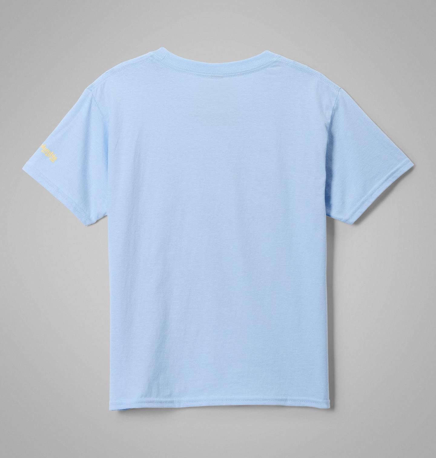 Детская футболка Columbia Yella PFG Short Sleeve Graphic, цвет: Молочный — фото 2