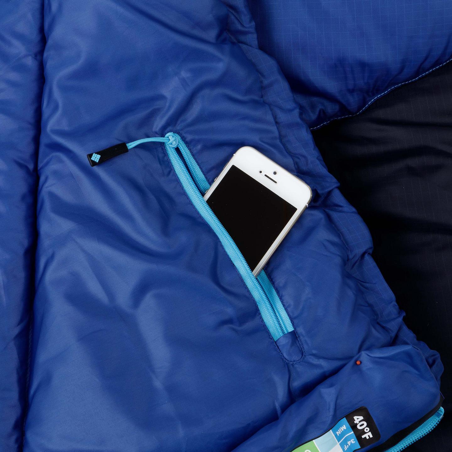 Сумка Columbia 6.5-Foot Size Coalridge 40°F Sleeping, цвет: Abyss — фото 2