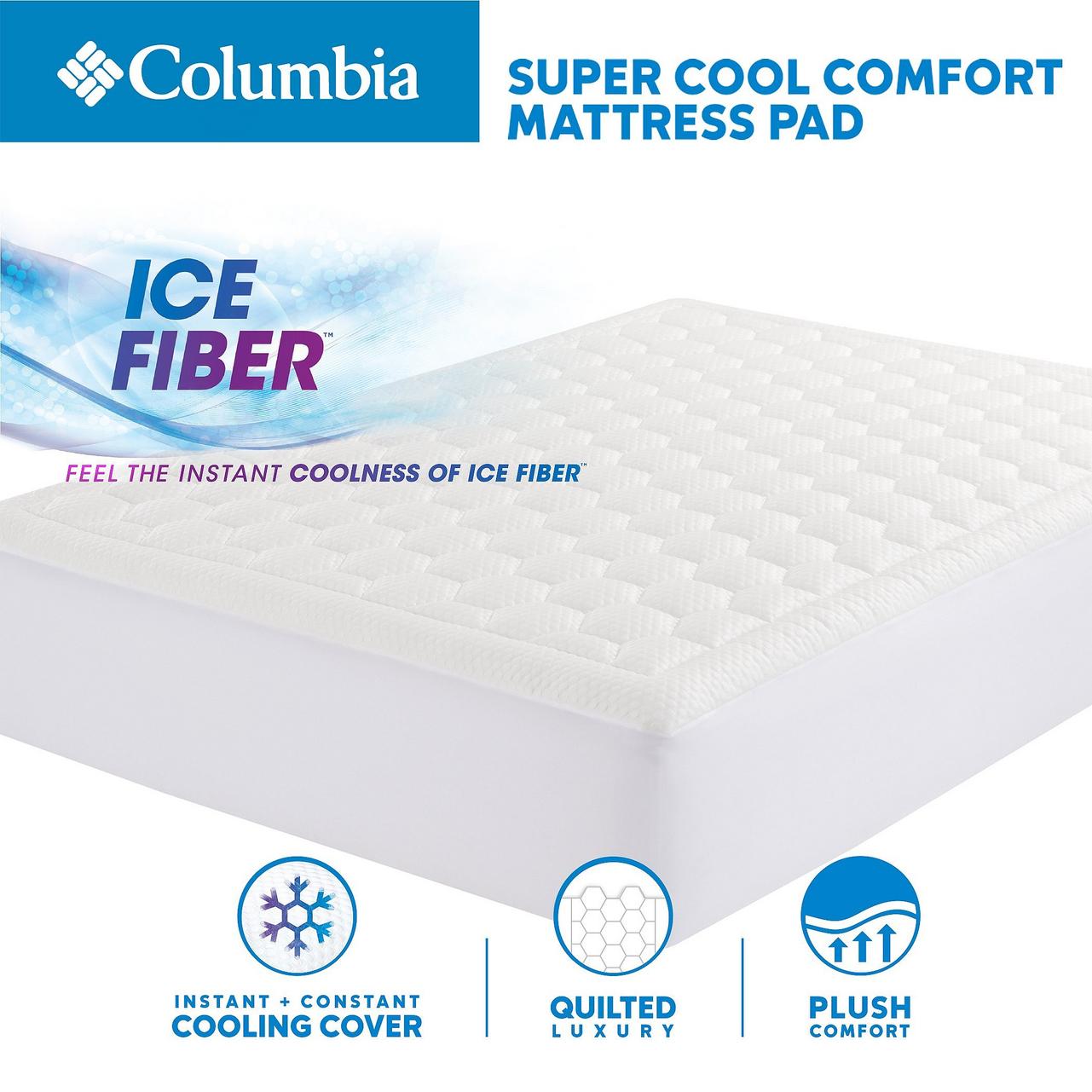 Ice Fiber Cooling Mattress Pad | 100 | QUEEN 3