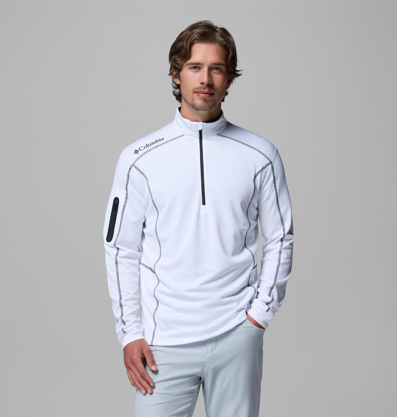 Men's Shotgun Quarter Zip Golf Pullover 1