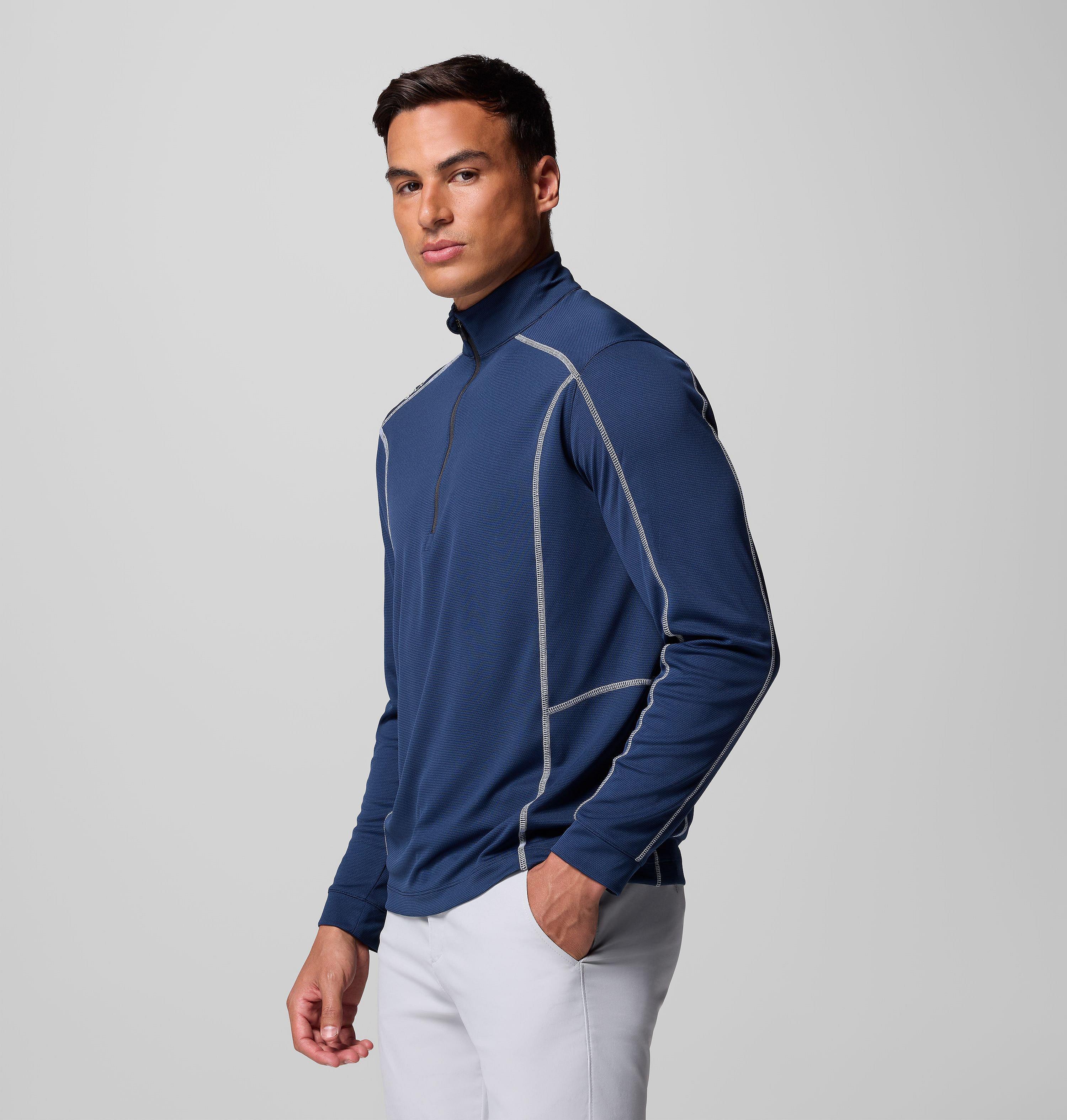 Men's Shotgun Quarter Zip Golf Pullover 4
