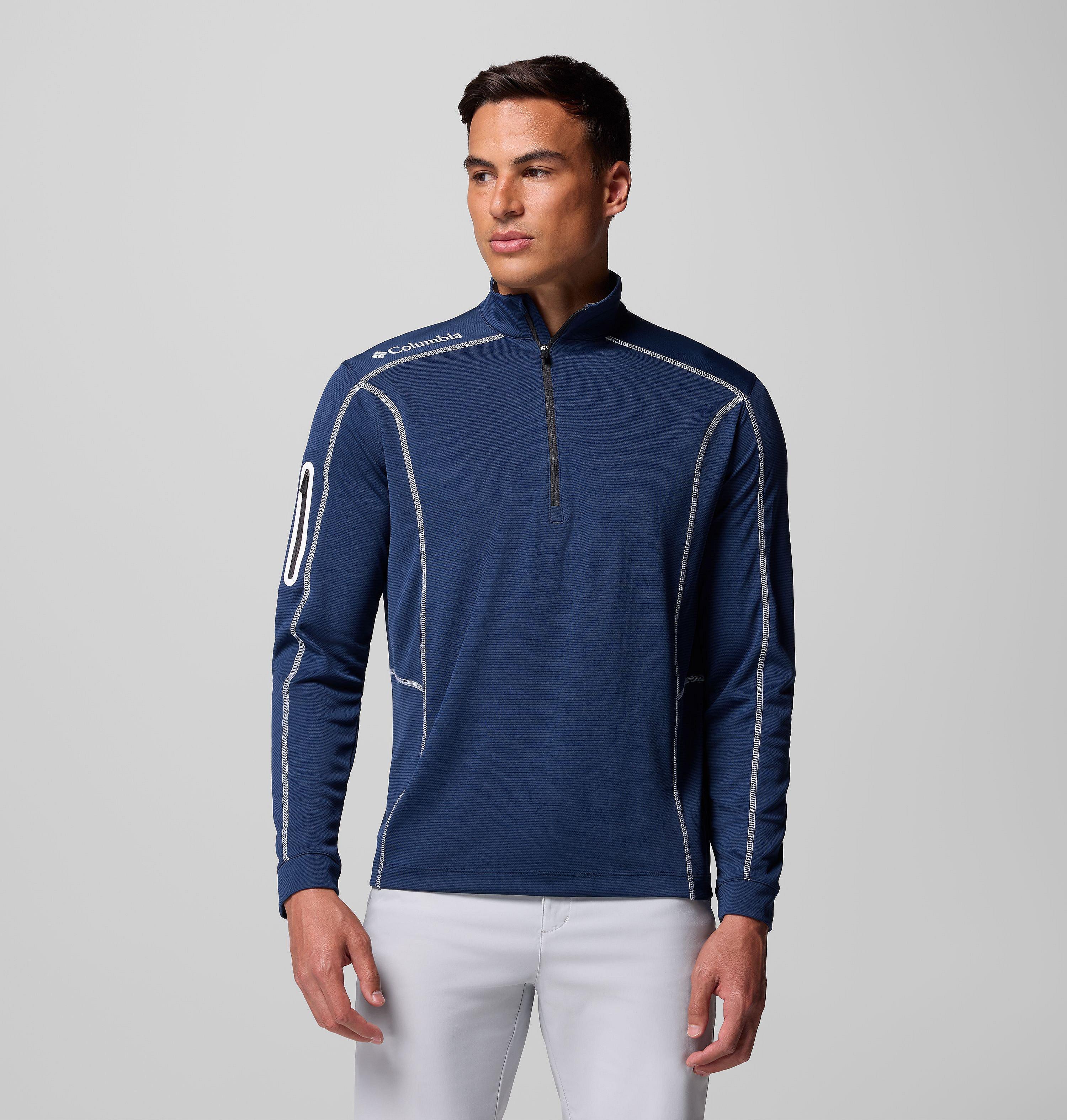 Men's Shotgun Quarter Zip Golf Pullover 6