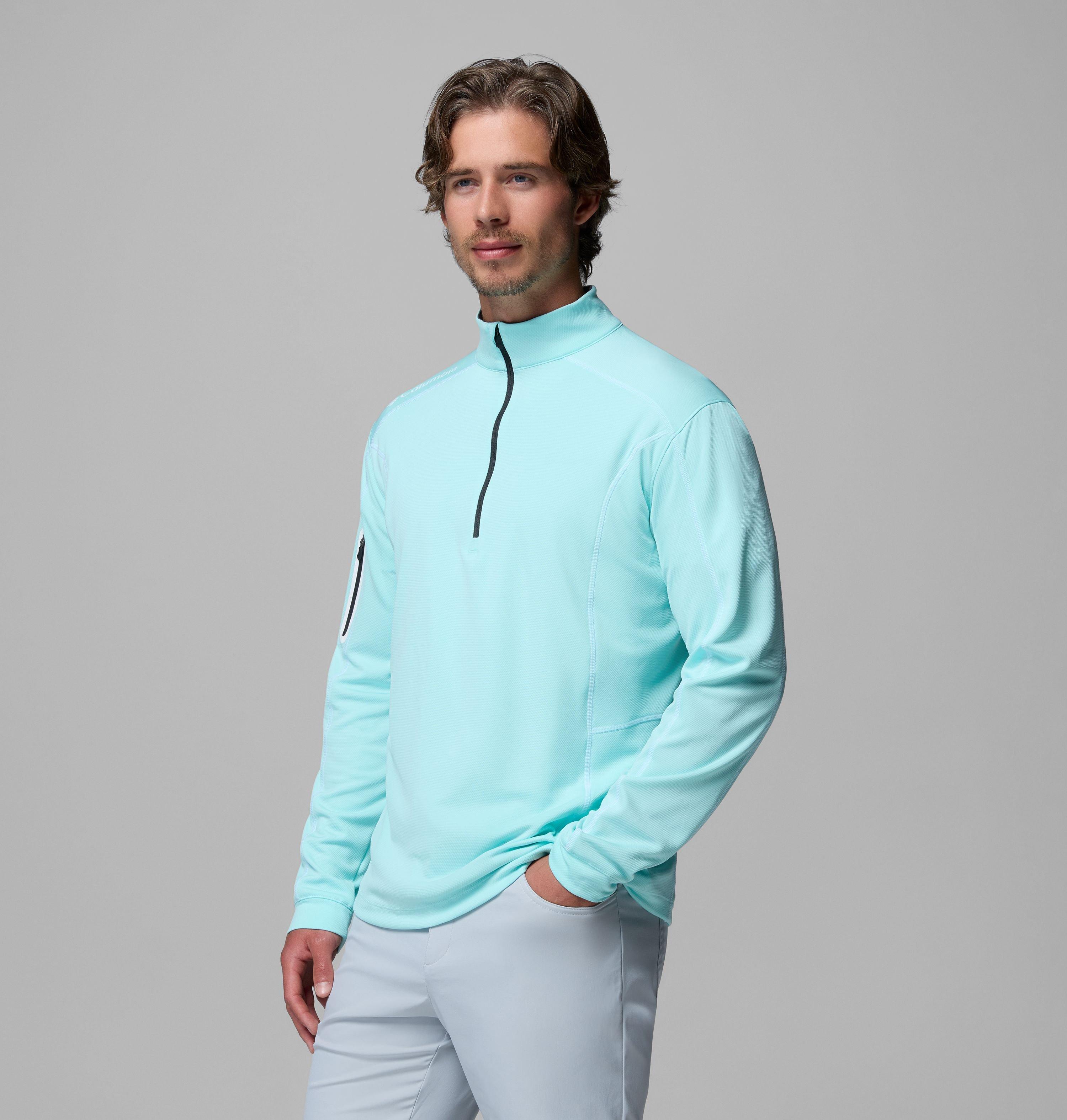 Men's Shotgun Quarter Zip Golf Pullover 4