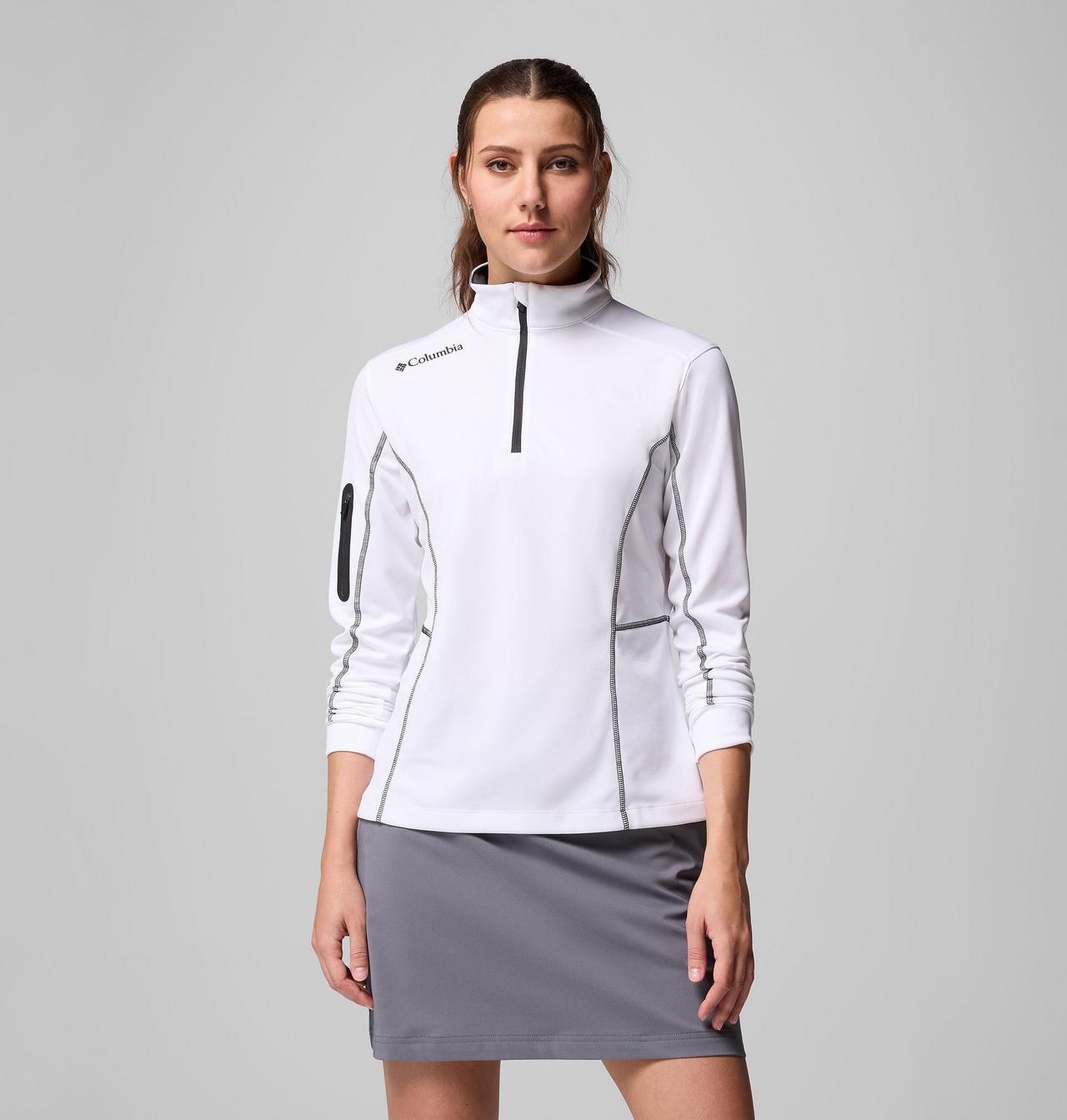Women's Shotgun Quarter Zip Golf Pullover 6