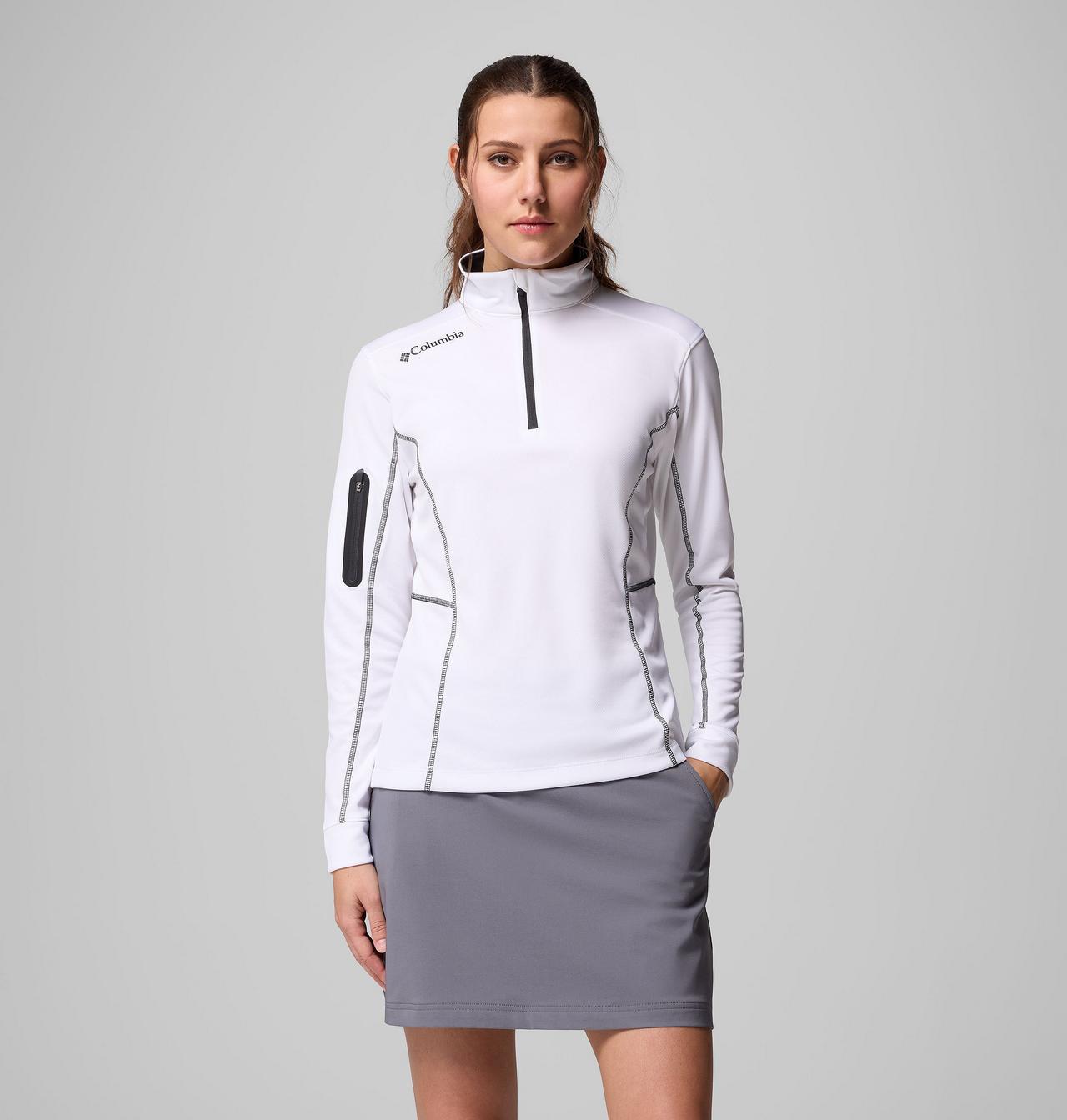 Women's Shotgun Quarter Zip Golf Pullover 1