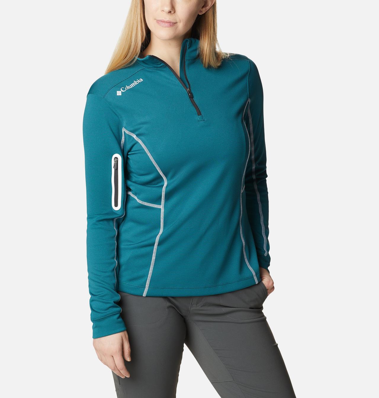 Omni-Wick Womens Shotgun 1/4 Zip | 472 | S 5