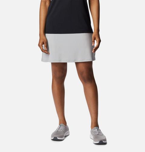Женская юбка-шорты Columbia Qualifier Golf Skort, цвет: Холодный серый
