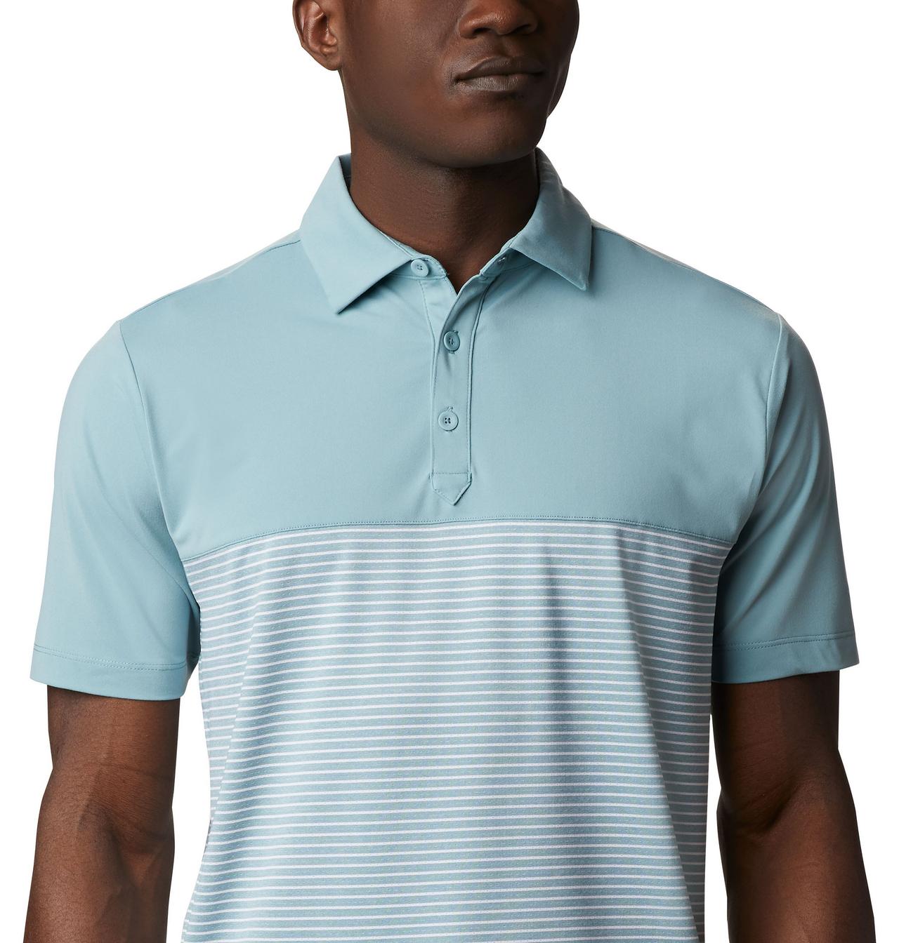 Men's Stacked Golf Polo 4