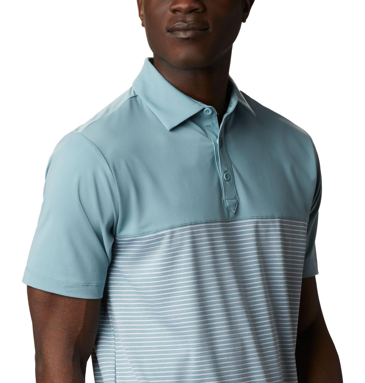 Men's Stacked Golf Polo 5