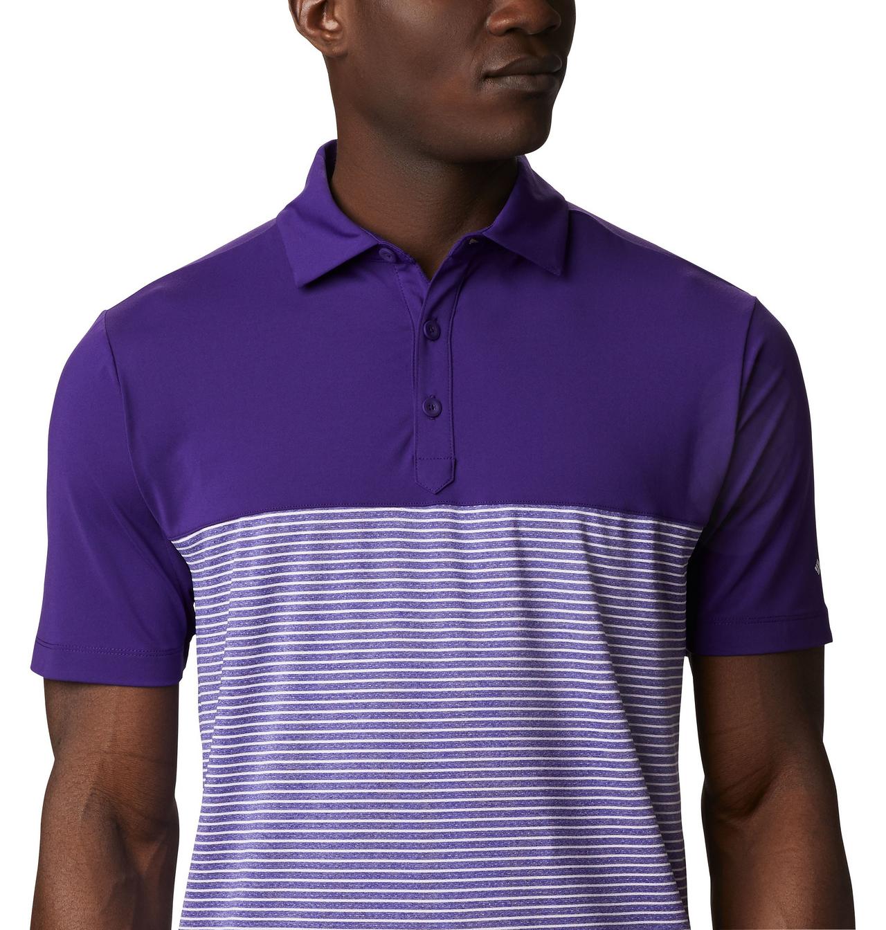 Men's Stacked Golf Polo 4