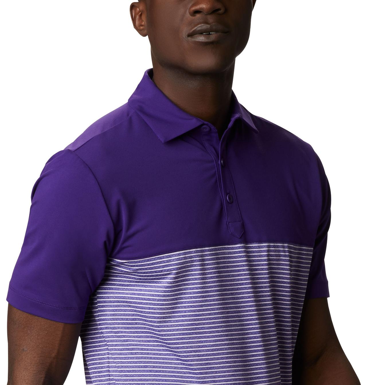 Men's Stacked Golf Polo 5