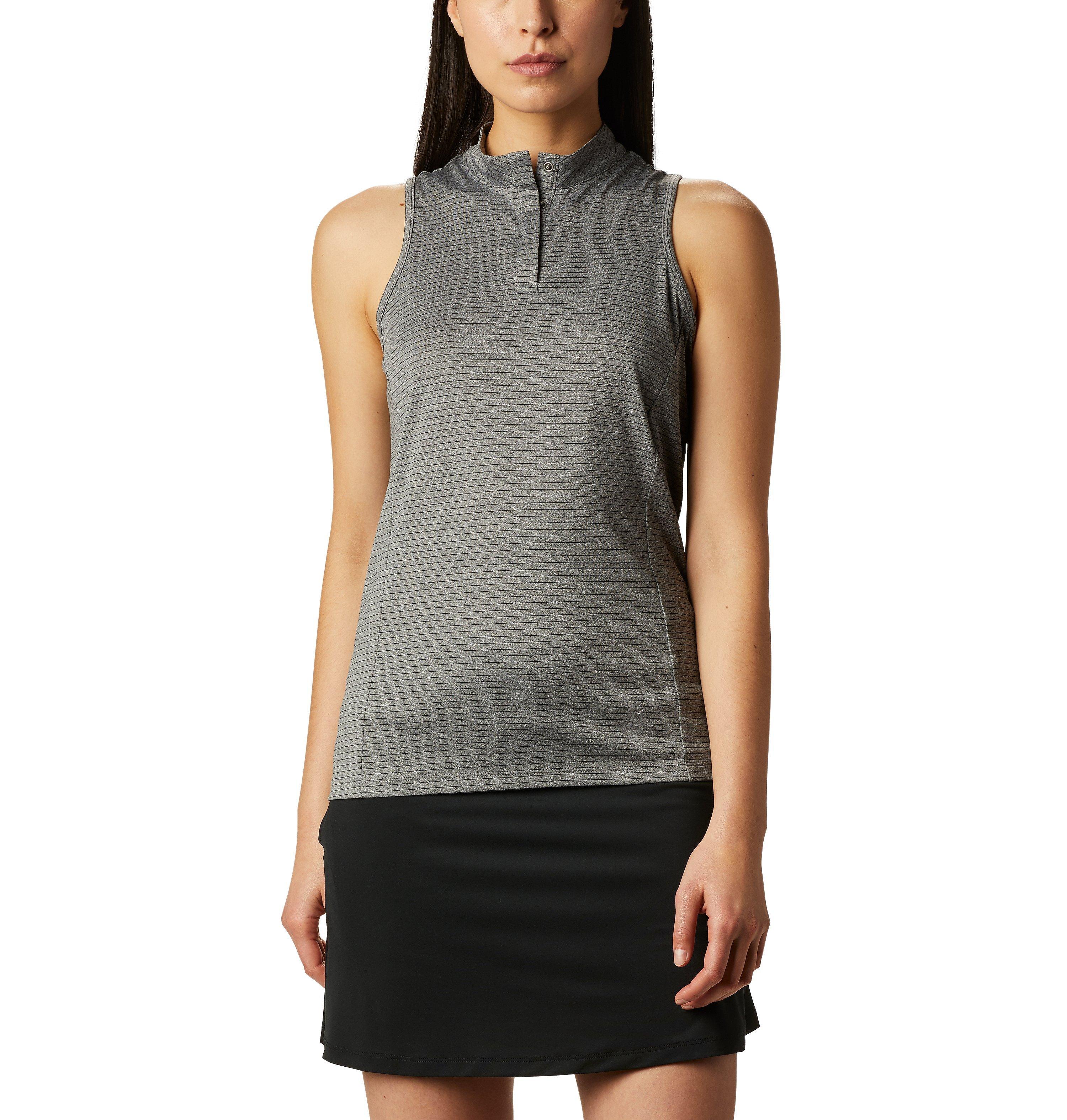 Women's Omni-Wick Hole High Sleeveless Polo 1