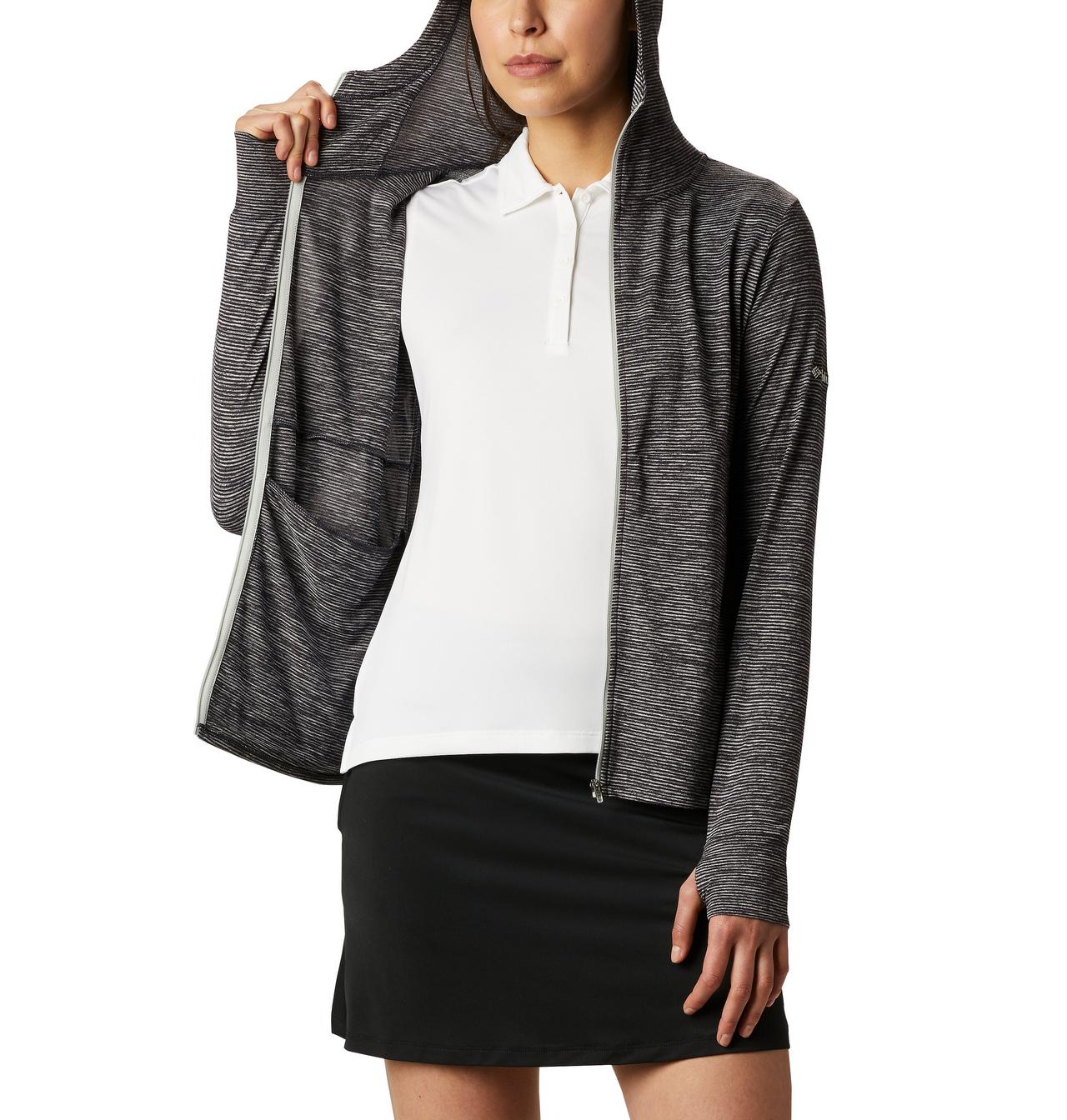 Women's Sky Full Zip Long Sleeve Golf Shirt 5