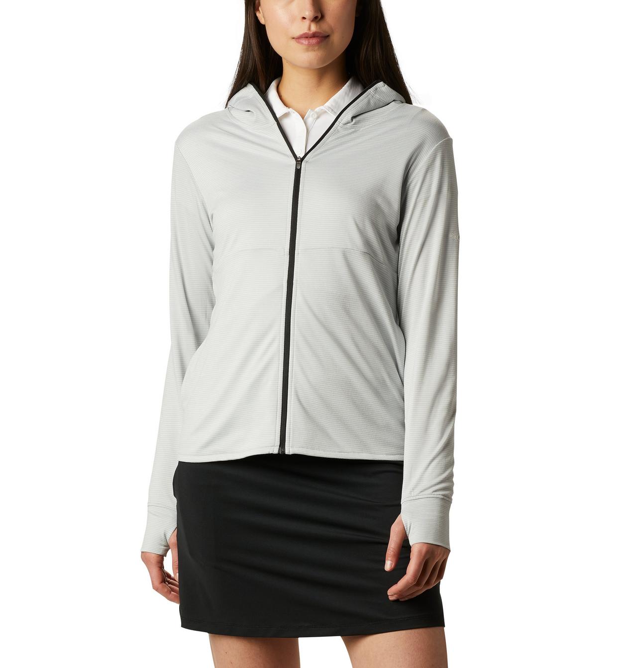 Women's Sky Full Zip Long Sleeve Golf Shirt 1