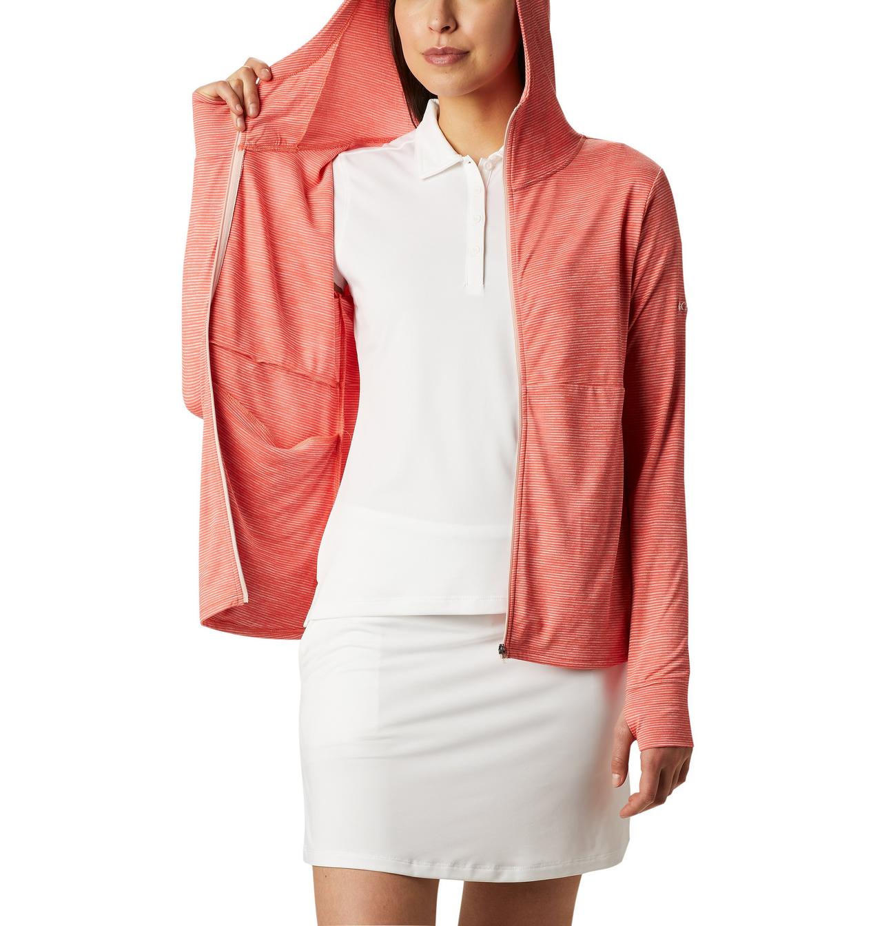 Women's Sky Full Zip Long Sleeve Golf Shirt 5