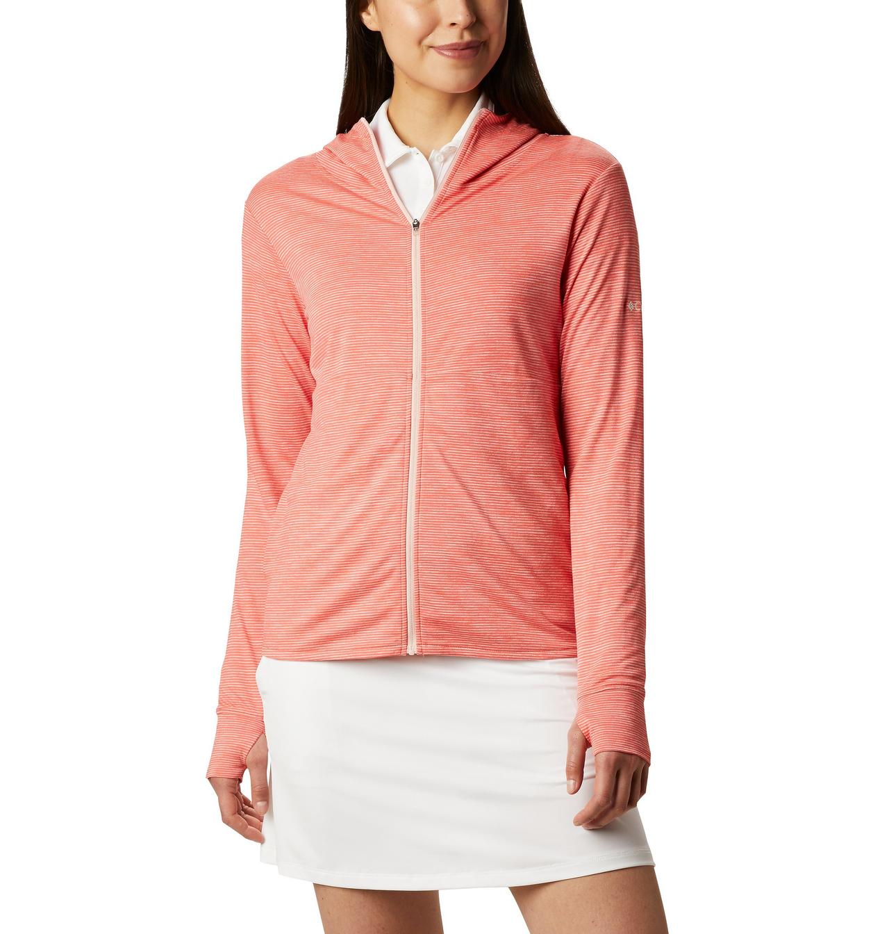 Women's Sky Full Zip Long Sleeve Golf Shirt 1