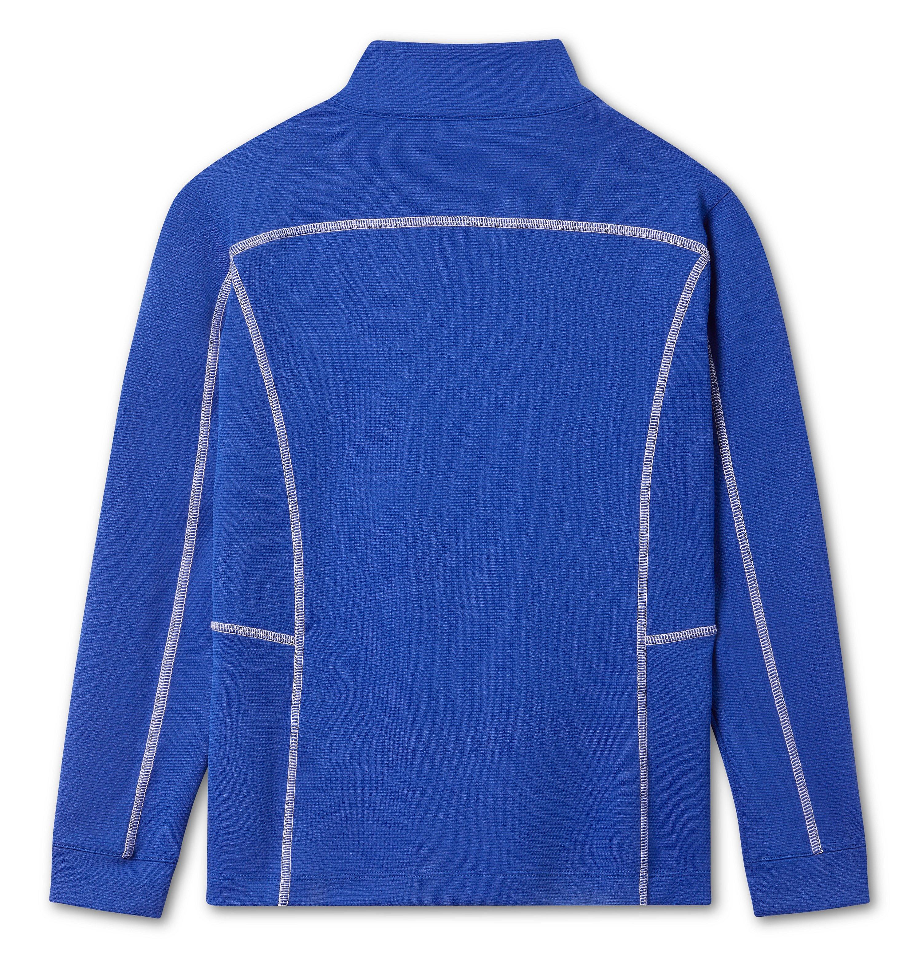 Kids' Shotgun Quarter Zip Long Sleeve Golf Shirt 2