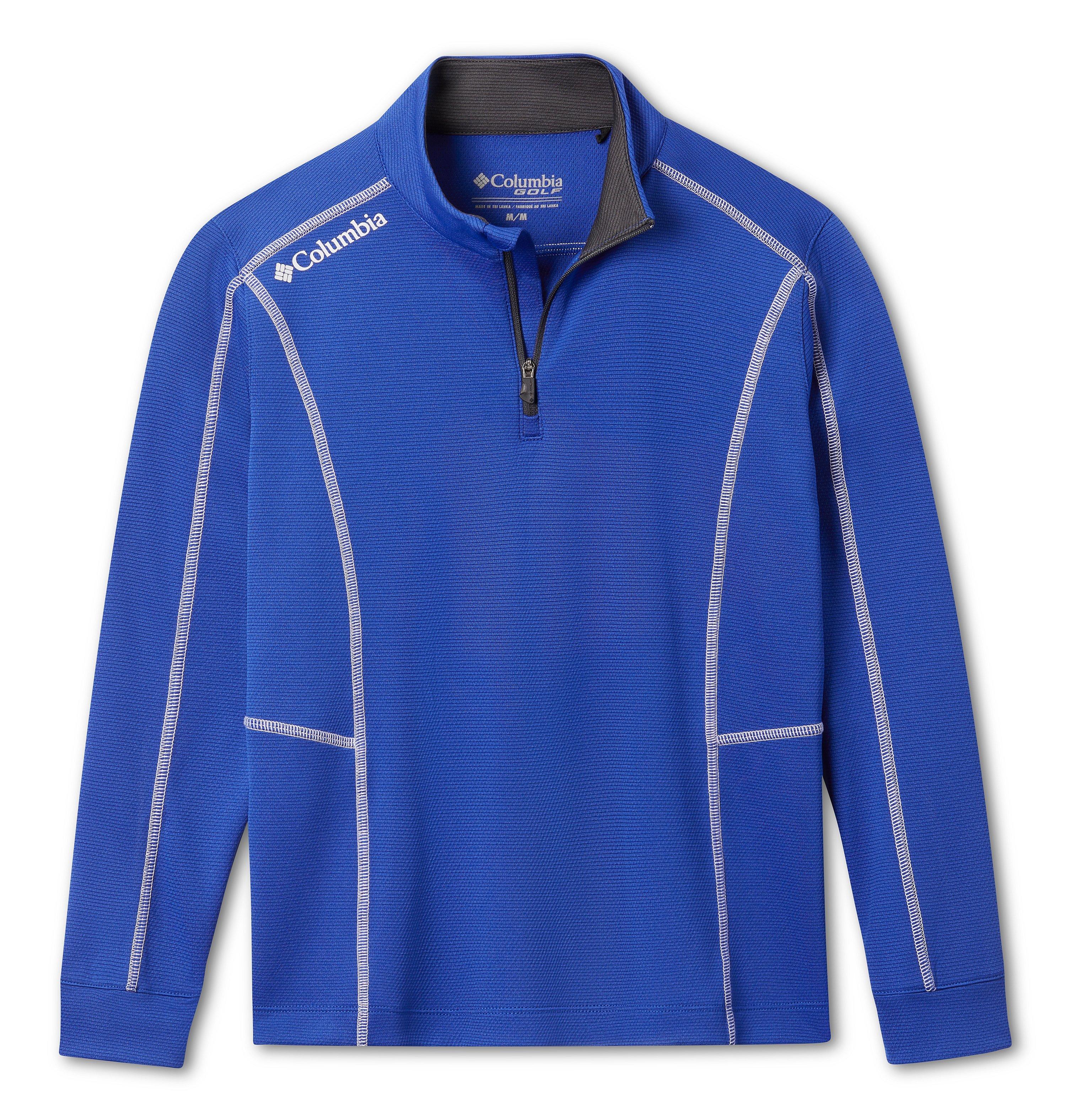 Kids' Shotgun Quarter Zip Long Sleeve Golf Shirt 1