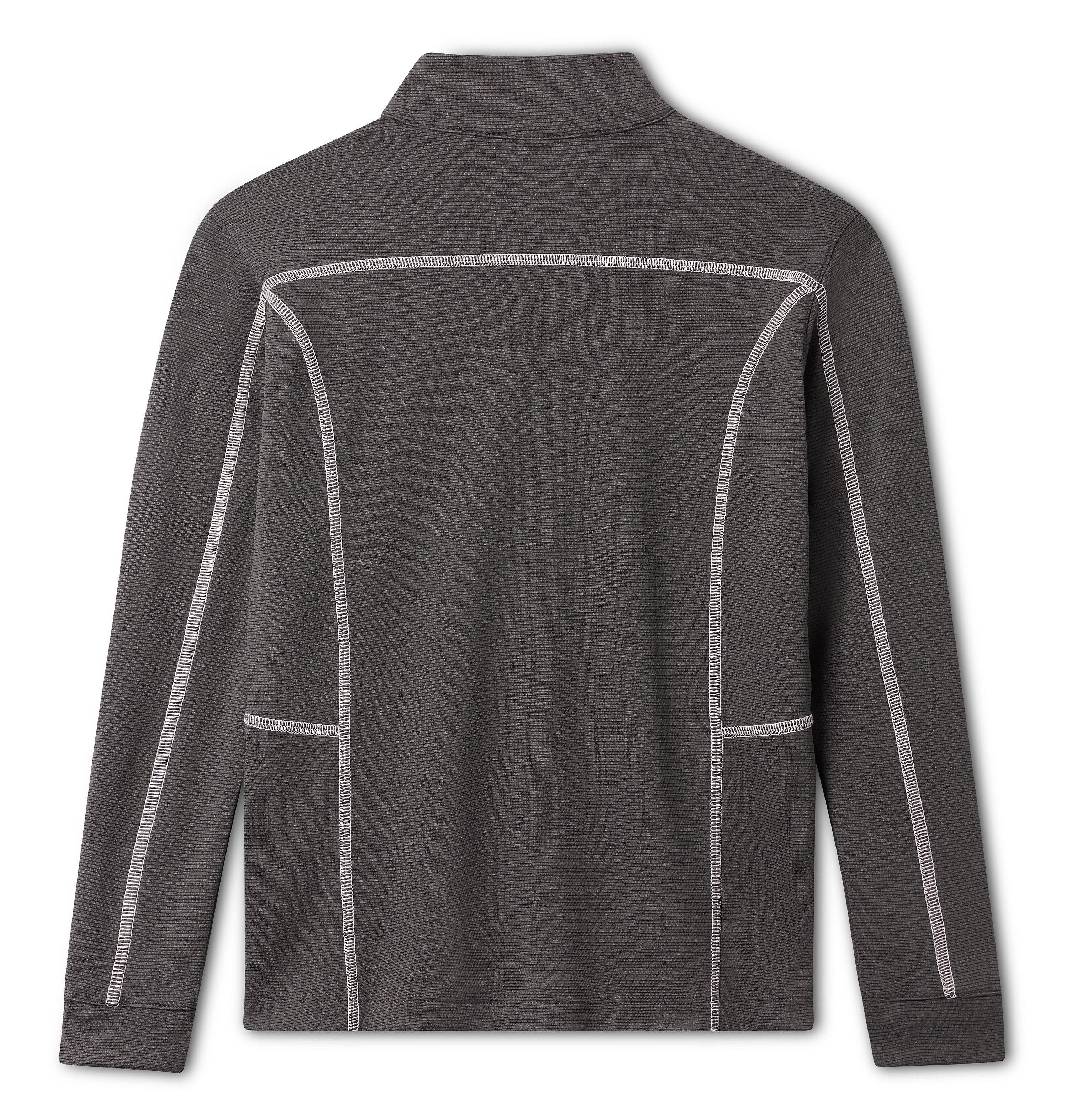 Kids' Shotgun Quarter Zip Long Sleeve Golf Shirt 2