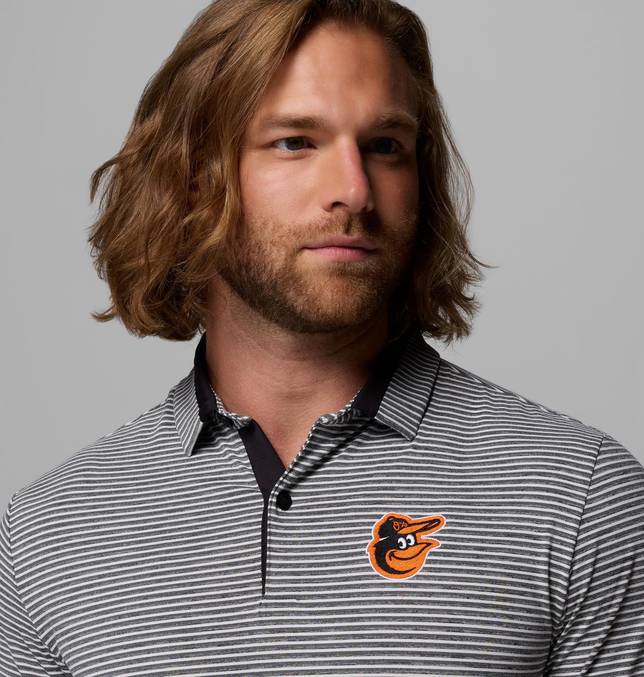 Men's Golden Hills Golf Polo - Baltimore Orioles 5