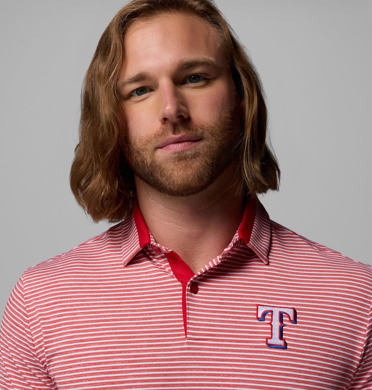 Men's Golden Hills Polo - Texas Rangers 5