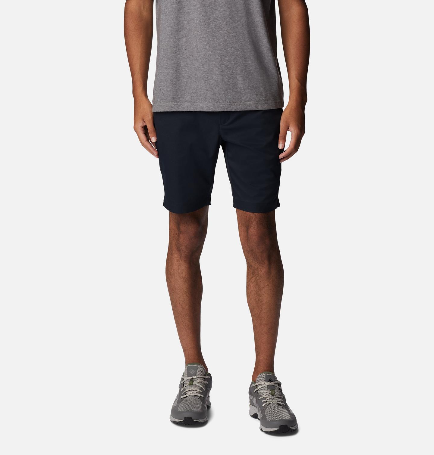 Мужские шорты Columbia Lie Angle Golf Shorts, цвет: Чёрный — фото 1