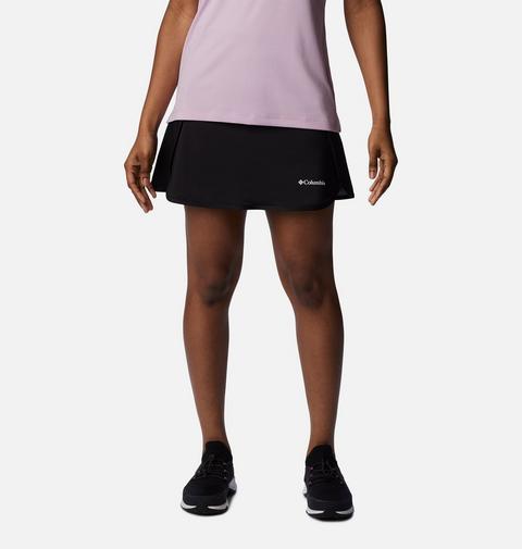 Женская юбка-шорты Columbia Up Next Golf Skort, цвет: Чёрный
