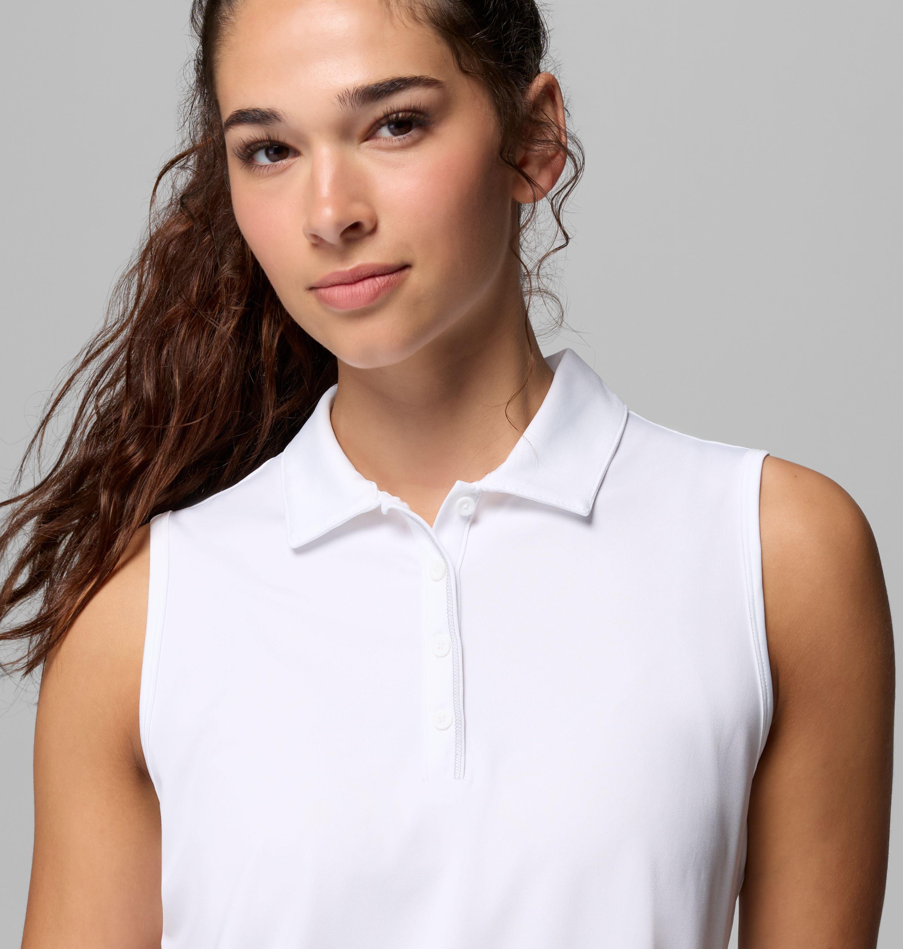 Women's Tend the Ball Sleeveless Golf Polo 4
