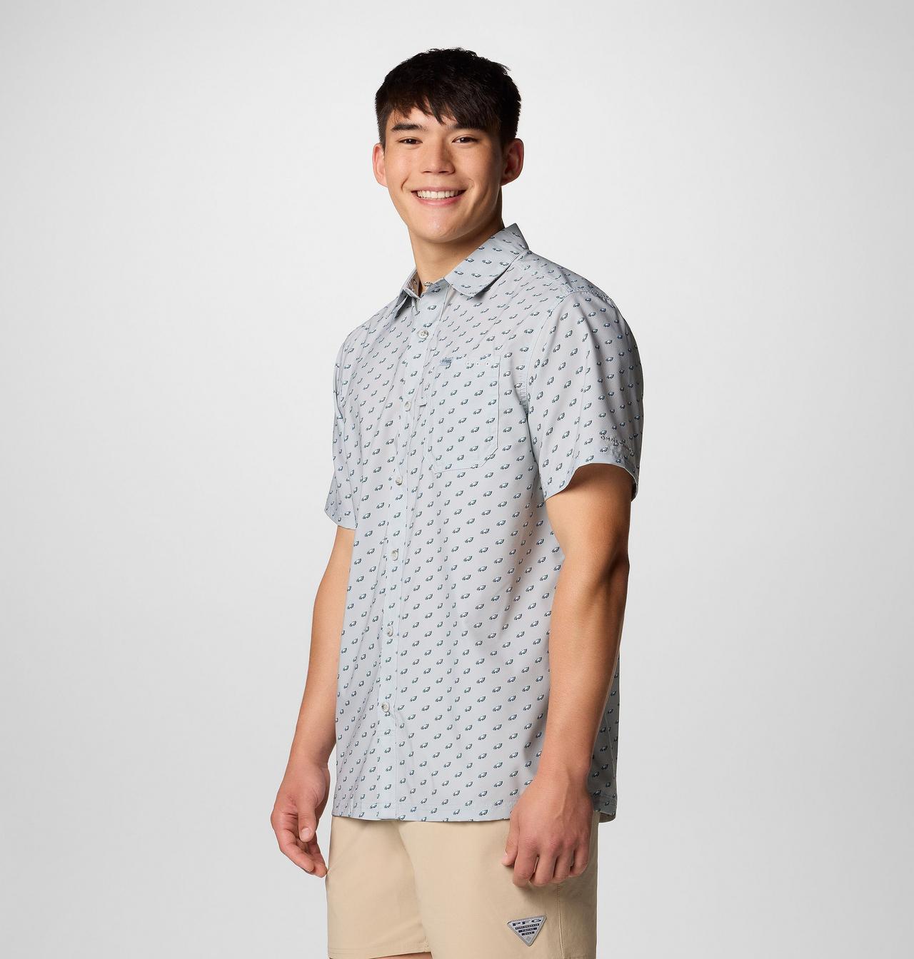 Men's PFG Super Slack Tide™ Short Sleeve Shirt | 021 | XXL 3