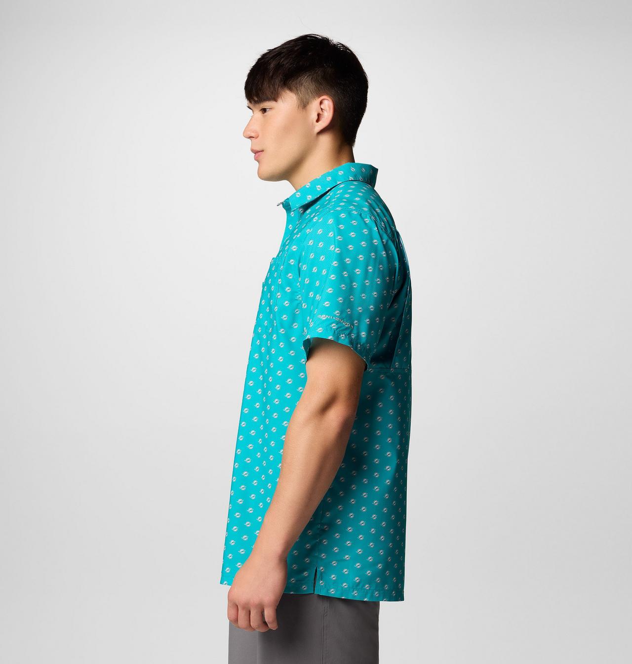 Men's PFG Super Slack Tide™ Short Sleeve Shirt - Miami Dolphins 3