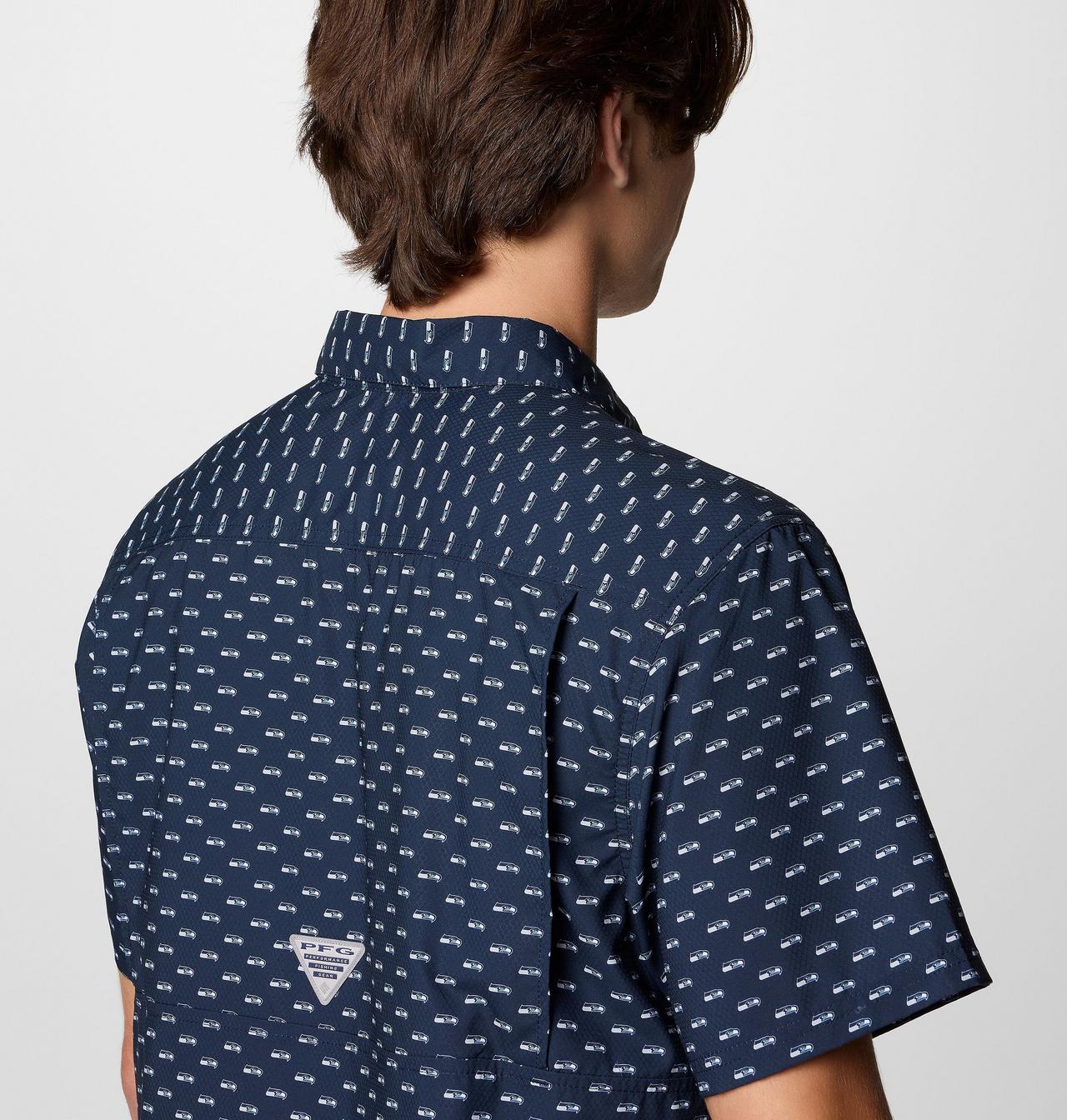 Men's PFG Super Slack Tide™ Short Sleeve Shirt - Seattle Seahawks 6