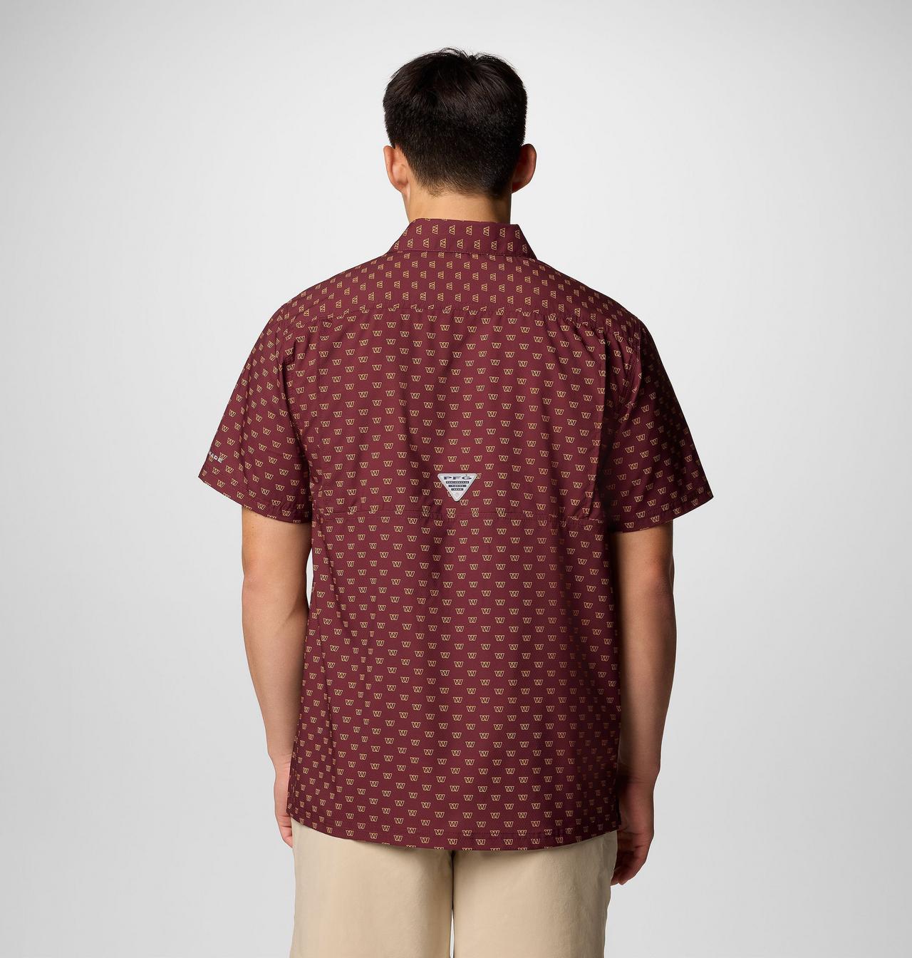 Men's PFG Super Slack Tide™ Short Sleeve Shirt - Washington Commanders 2