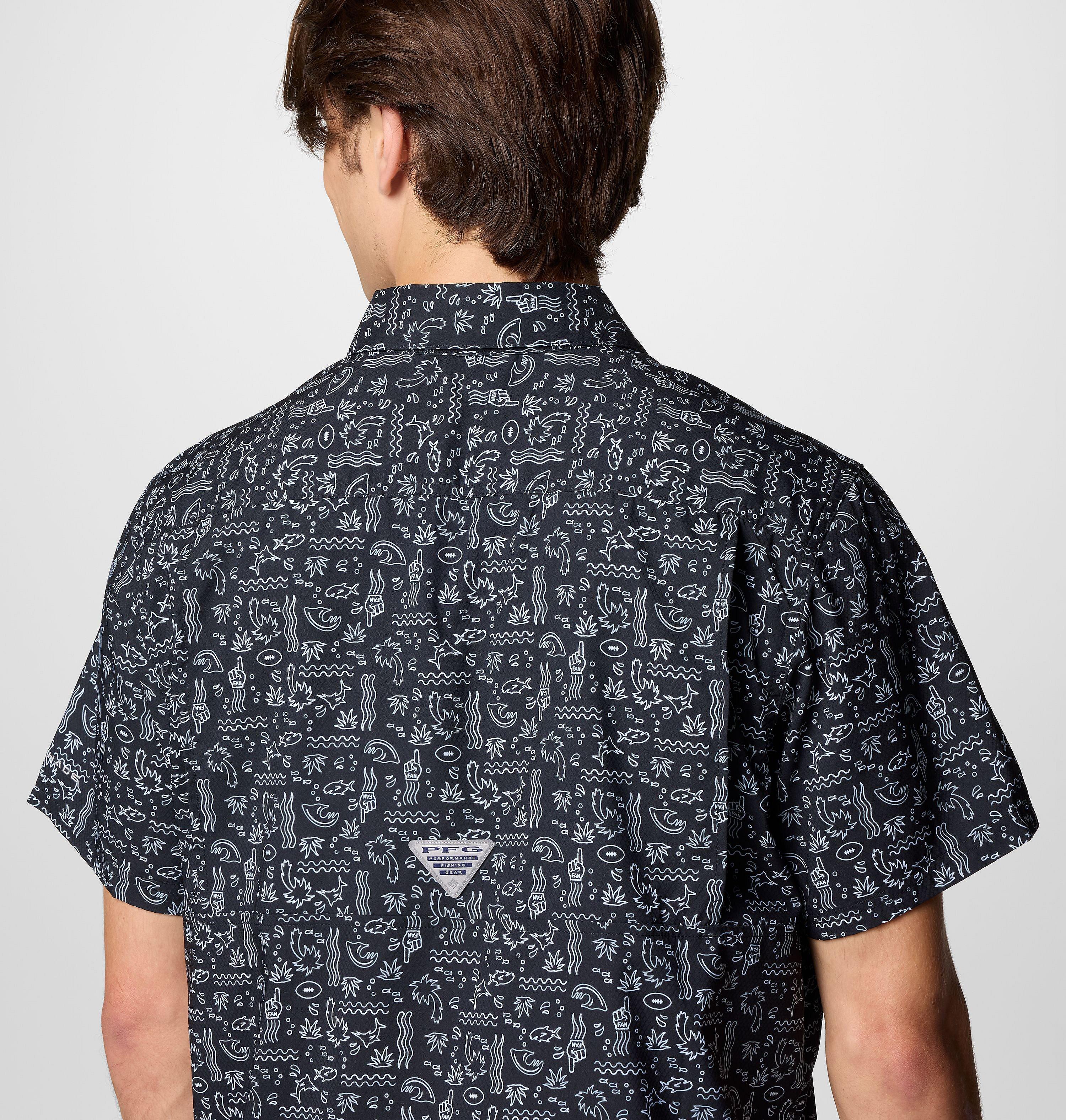 Men's PFG Super Slack Tide Short Sleeve Shirt - Atlanta Falcons 6
