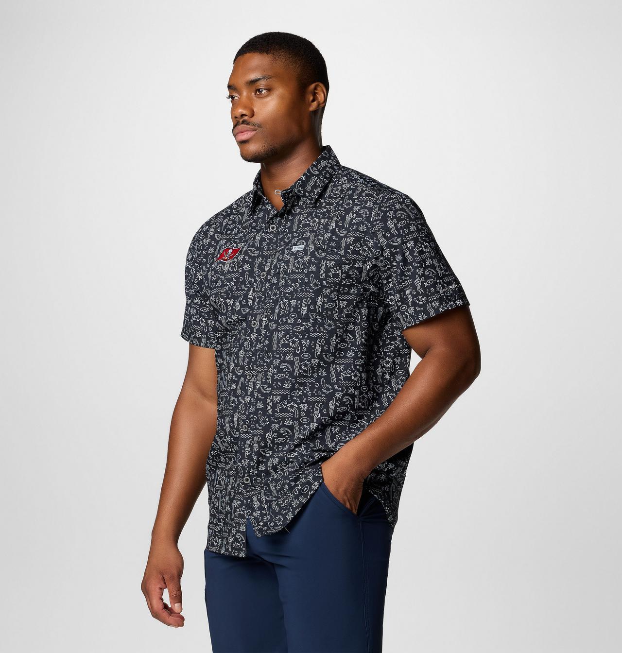Men's PFG Super Slack Tide™ Short Sleeve Shirt - Tampa Bay Buccaneers 4