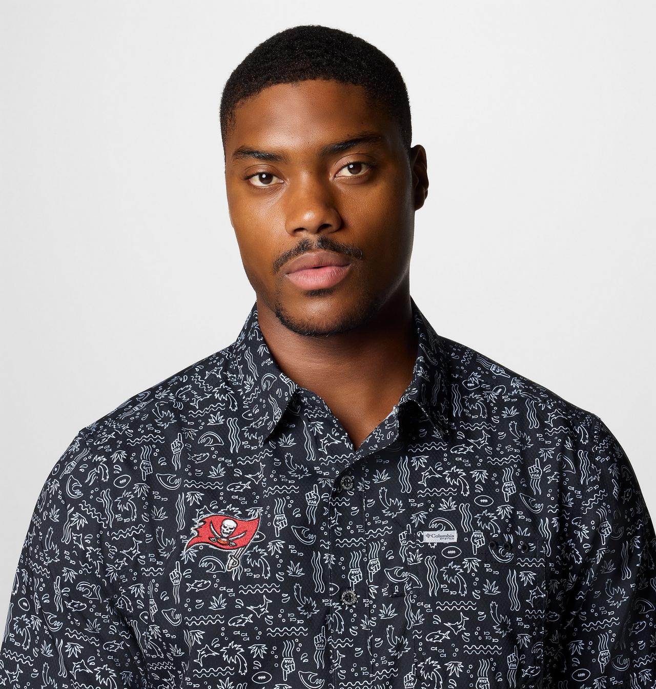 Men's PFG Super Slack Tide™ Short Sleeve Shirt - Tampa Bay Buccaneers 5