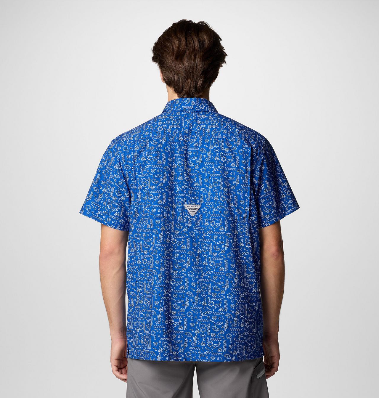 Men's PFG Super Slack Tide™ Short Sleeve Shirt - Los Angeles Rams 3