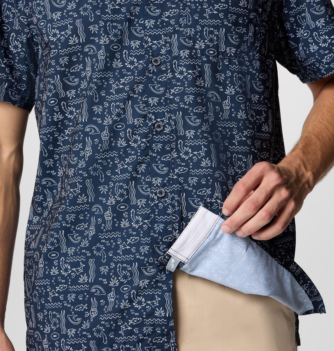 Men's PFG Super Slack Tide™ Short Sleeve Shirt - Houston Texans 7