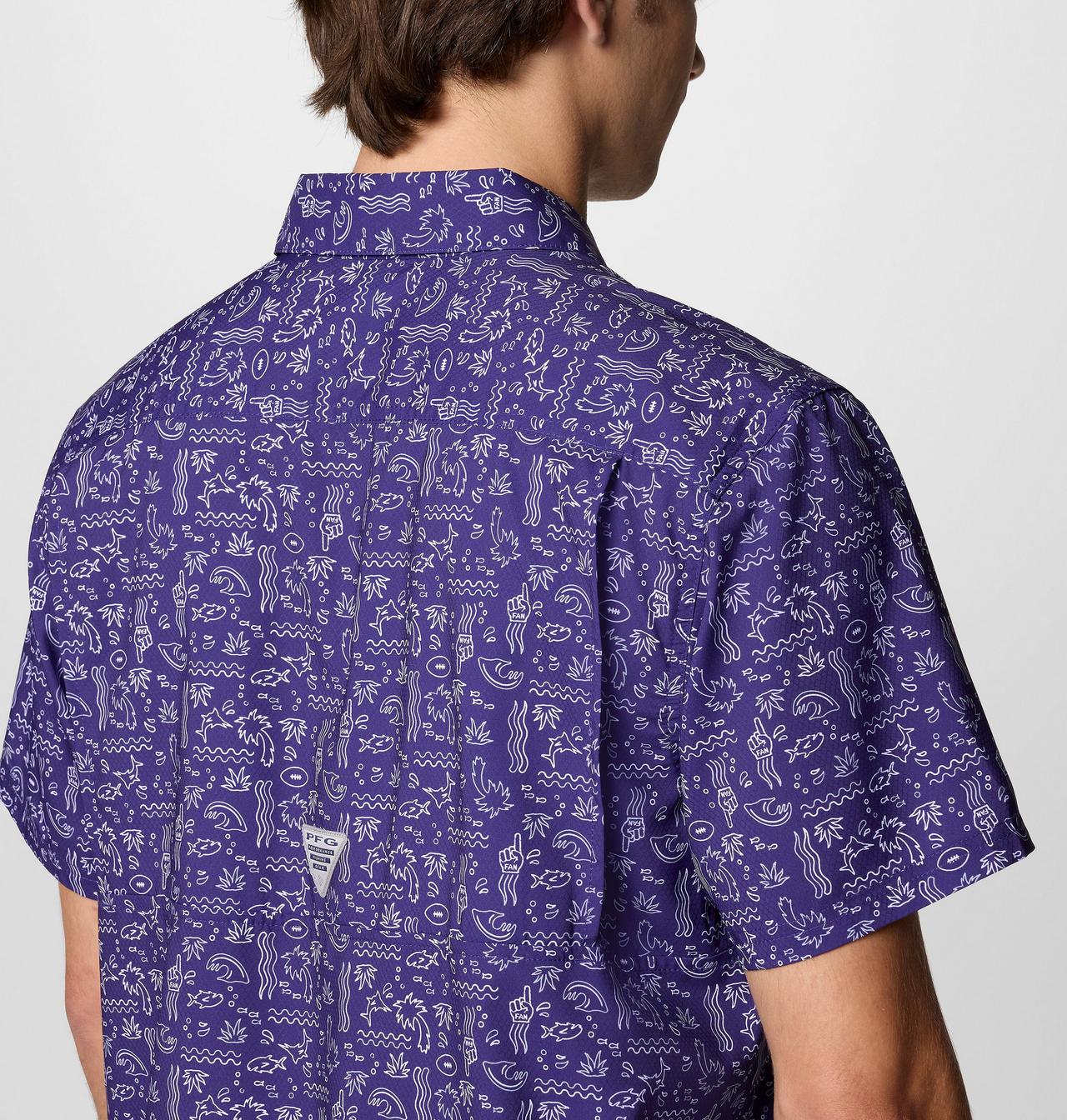 Men's PFG Super Slack Tide™ Short Sleeve Shirt - Baltimore Ravens 6