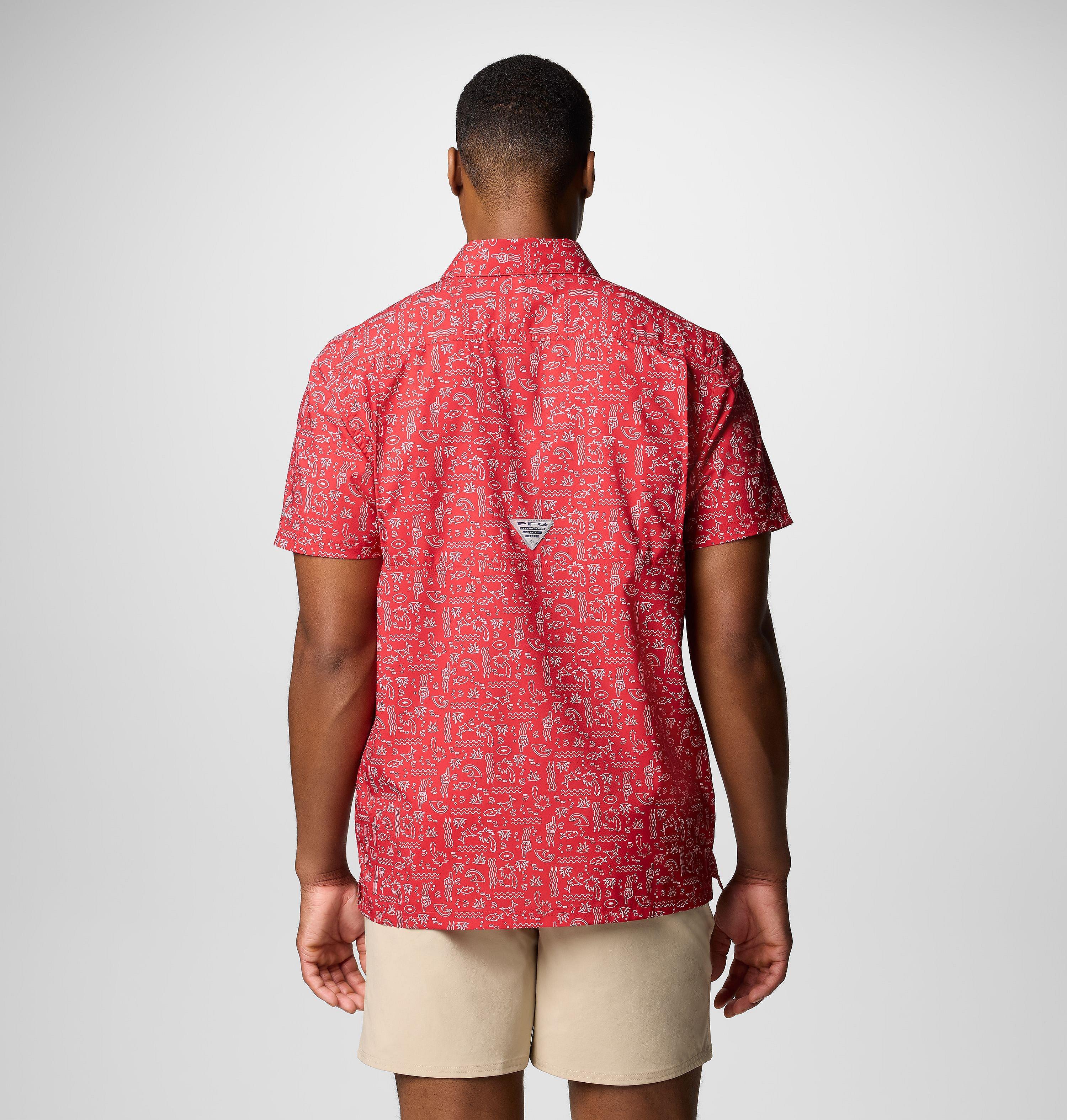 Men's PFG Super Slack Tide Short Sleeve Shirt - San Francisco 49ers 3
